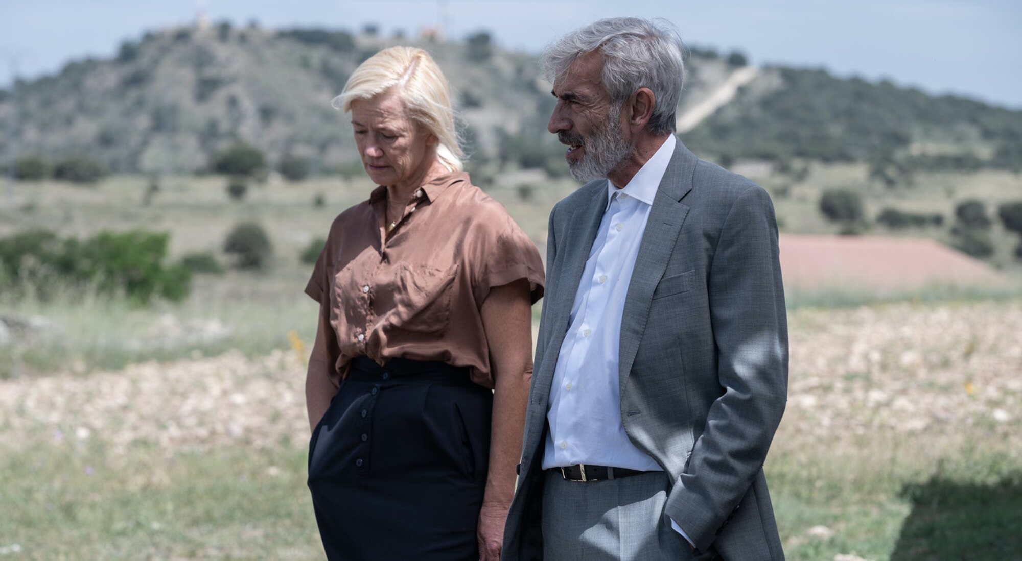 Merche (Ana Duato) y Antonio (Imanol Arias) en el año 2001 en &#39;Cuéntame cómo pasó&#39;