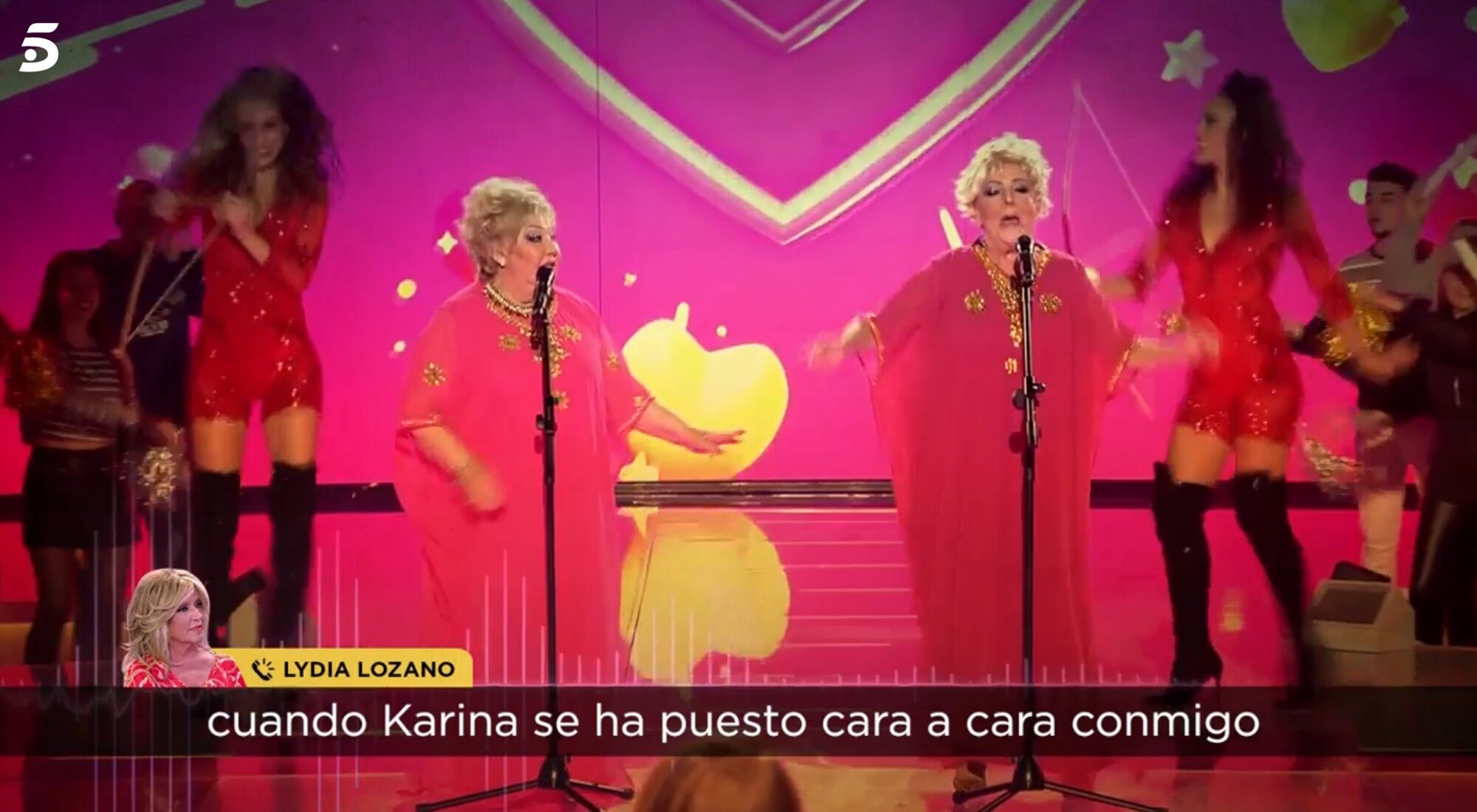 Karina y Lydia Lozano en 'Mediafest'