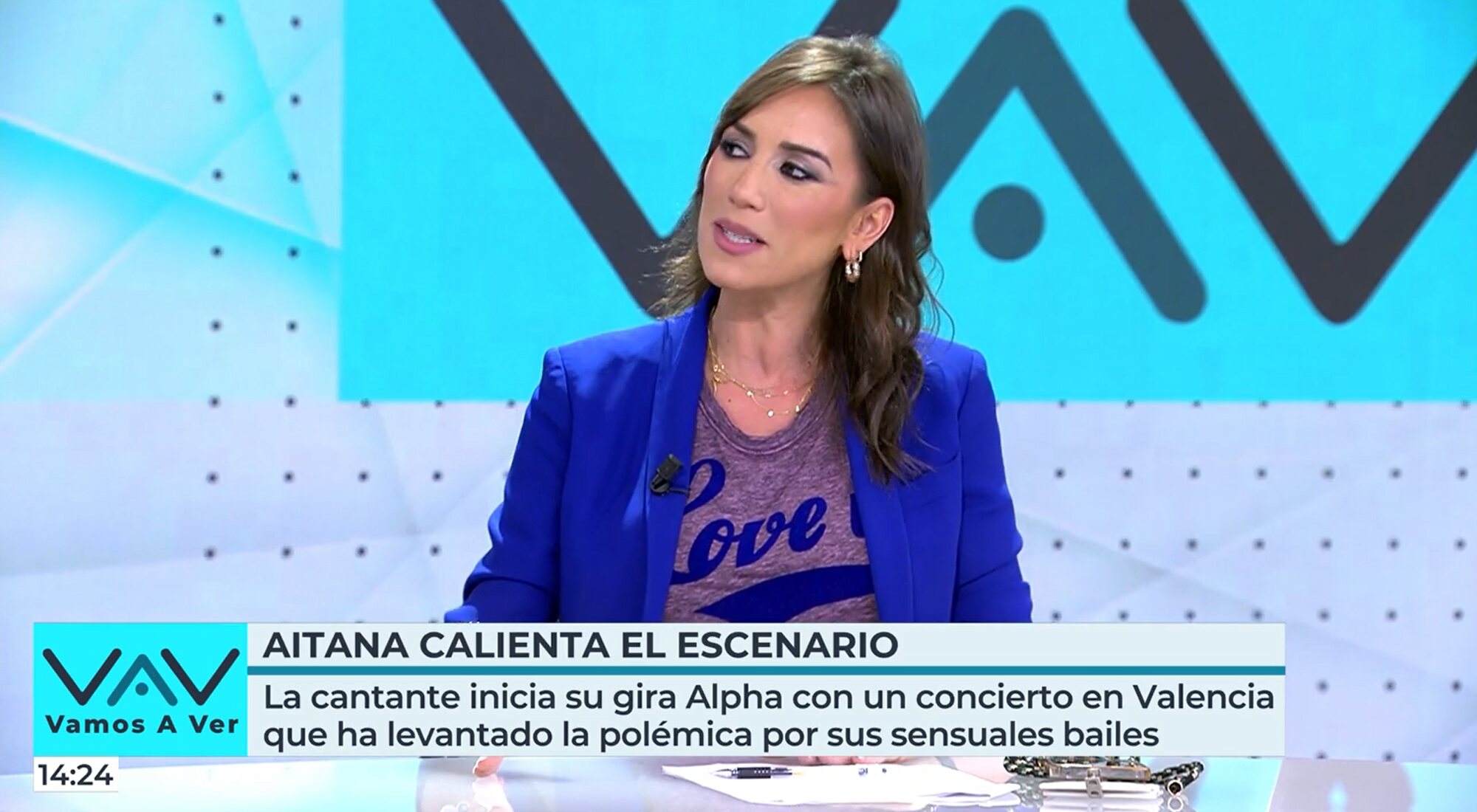 Patricia Pardo opina sobre el concierto de Aitana en 'Vamos a ver'