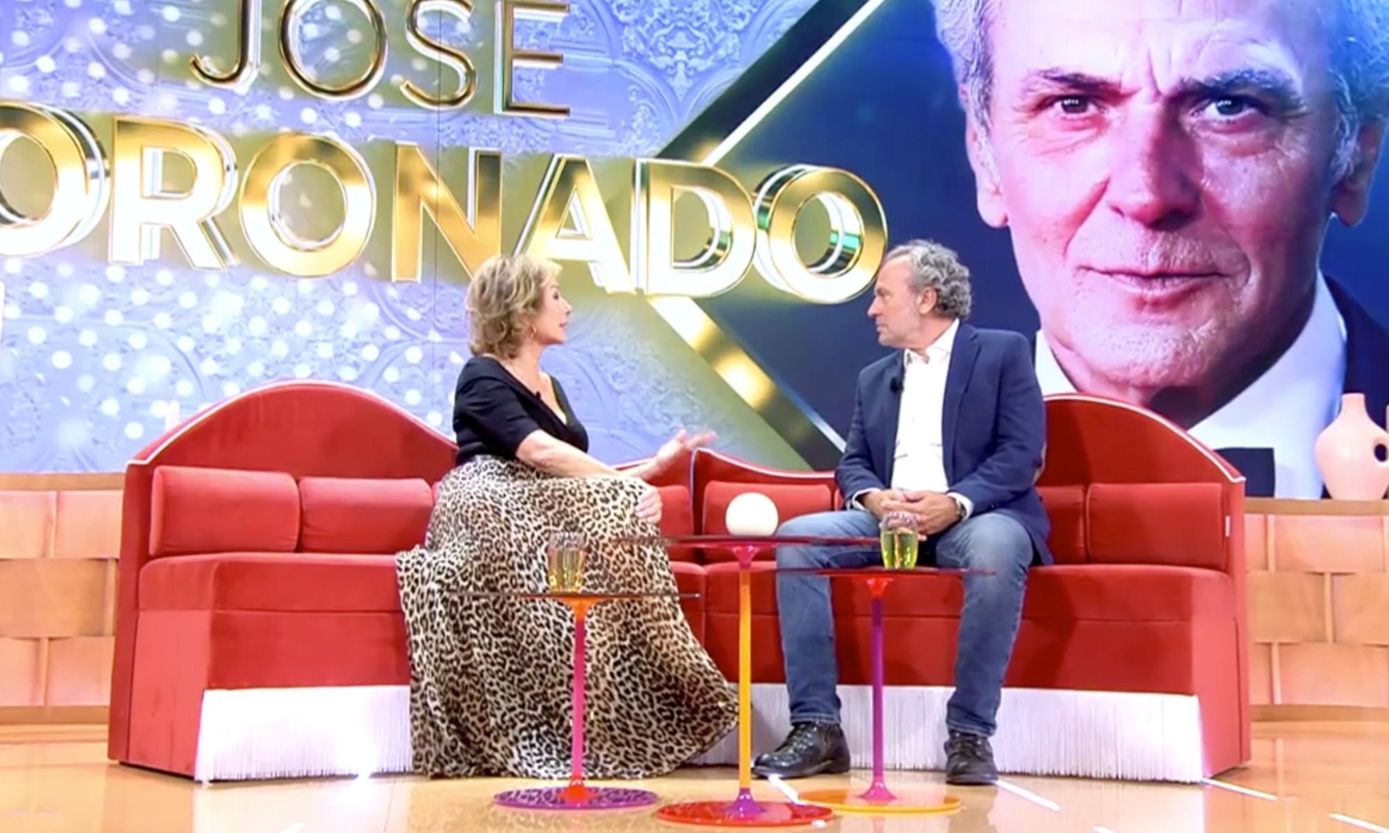 Ana Rosa Quintana y José Coronado en 'TardeAR'