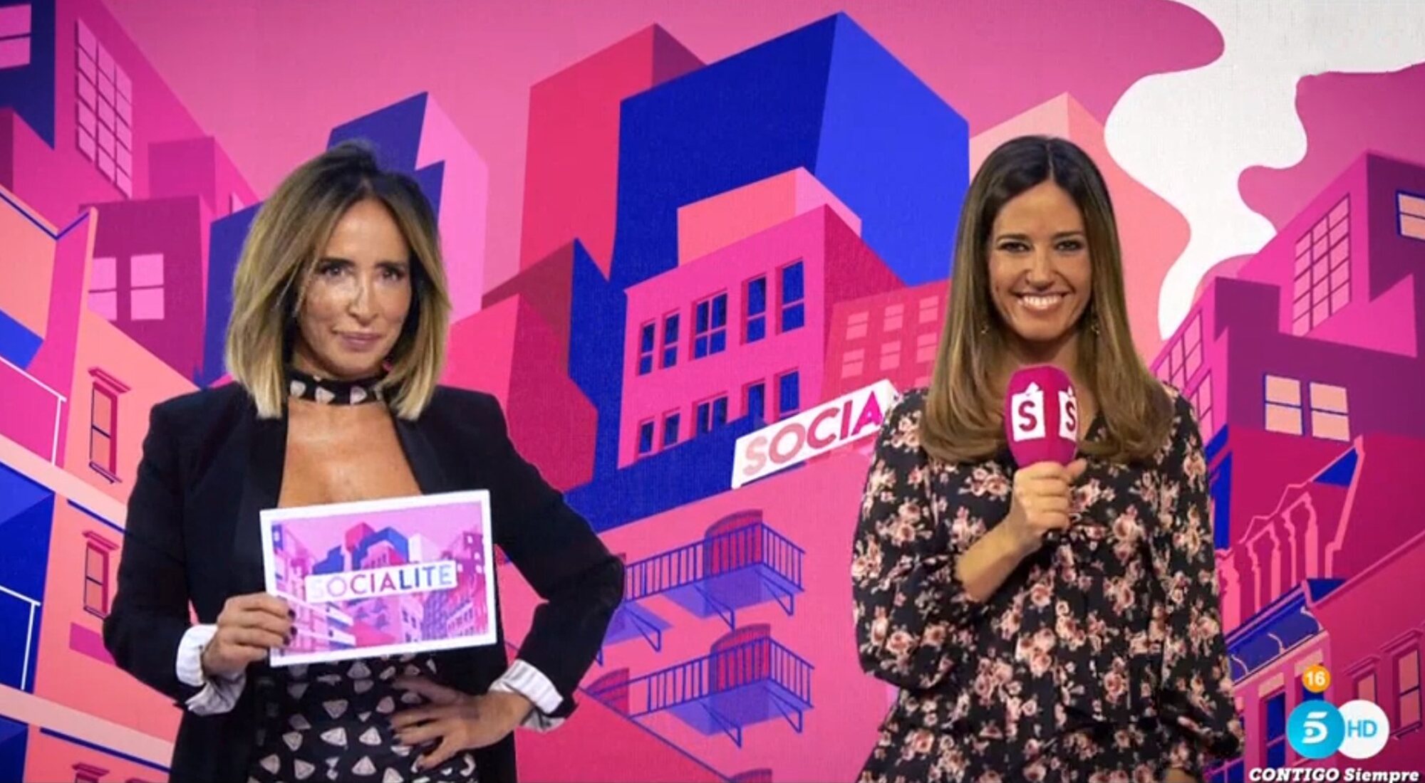 María Patiño y Nuria Marín presentan la nueva línea gráfica de 'Socialité'
