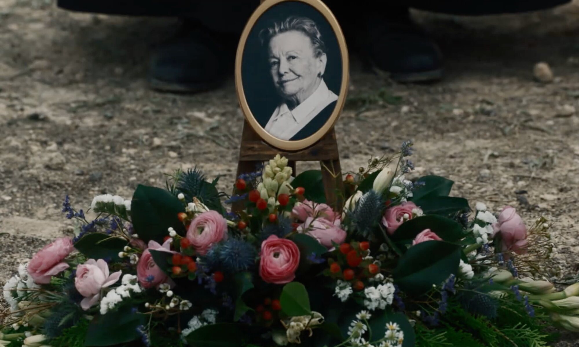 Imagen de Herminia en su funeral, en 'Cuéntame cómo pasó'