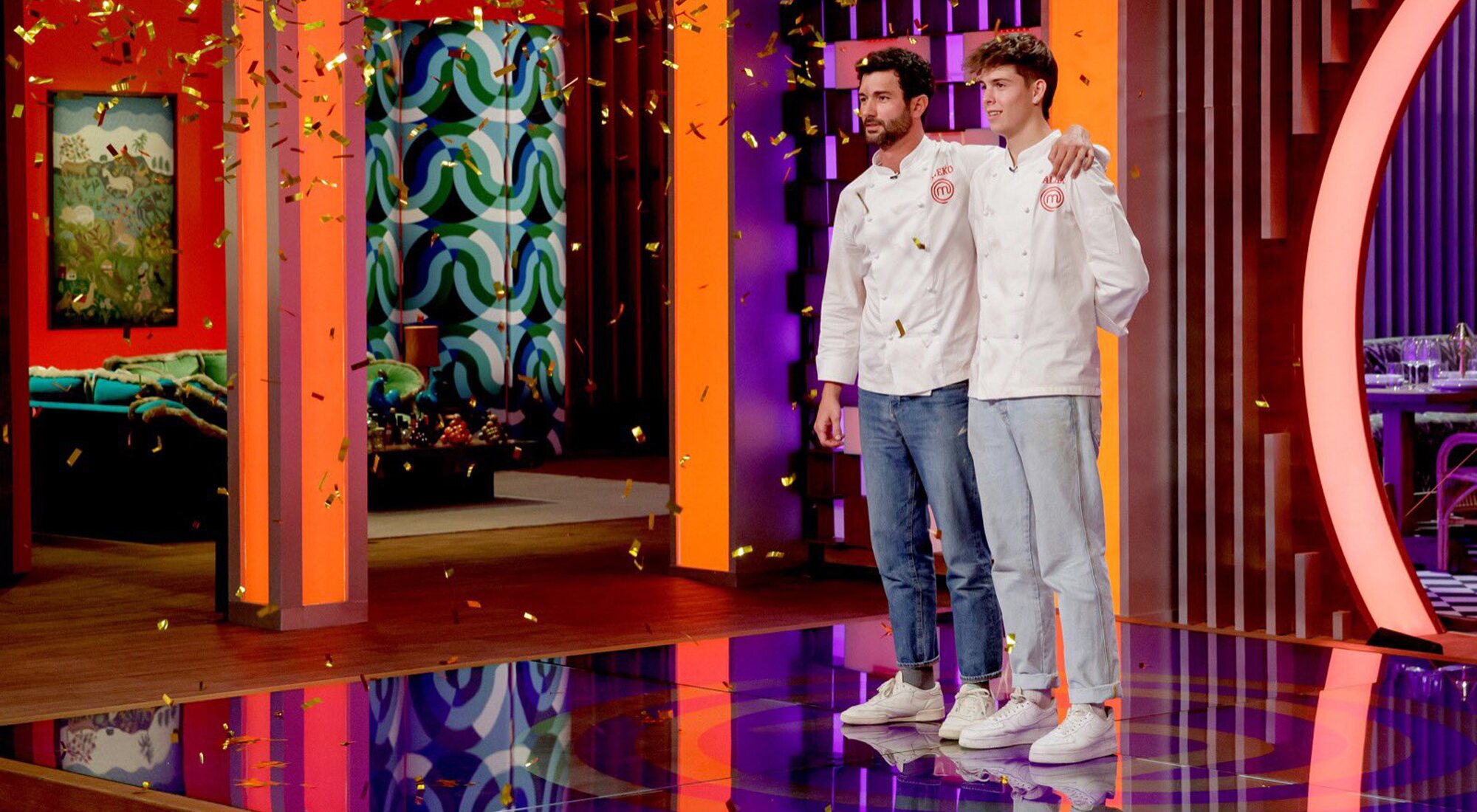 Álex y Eneko, protagonistas del duelo final de 'MasterChef 11'