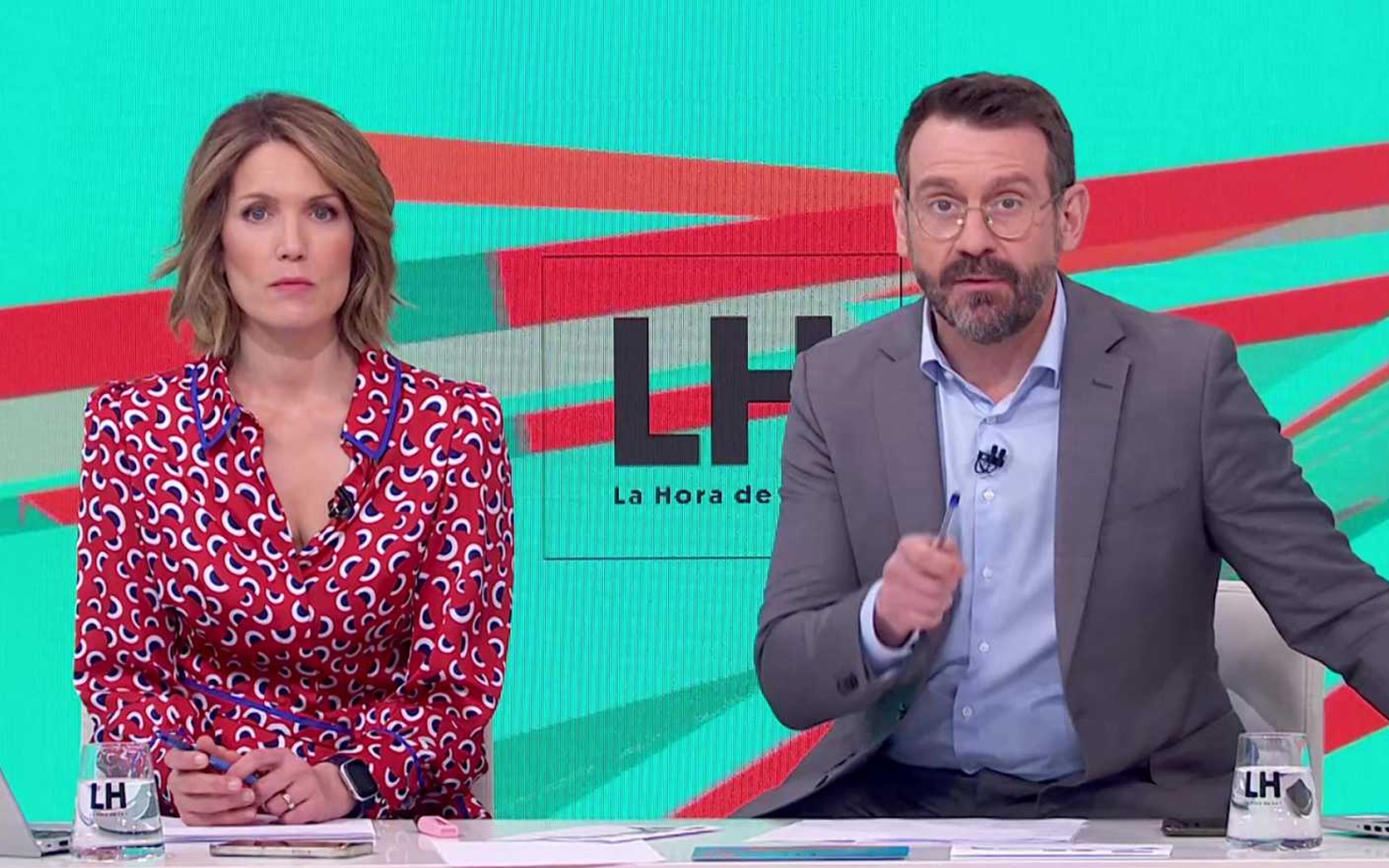 Silvia Intxaurrondo y Marc Sala