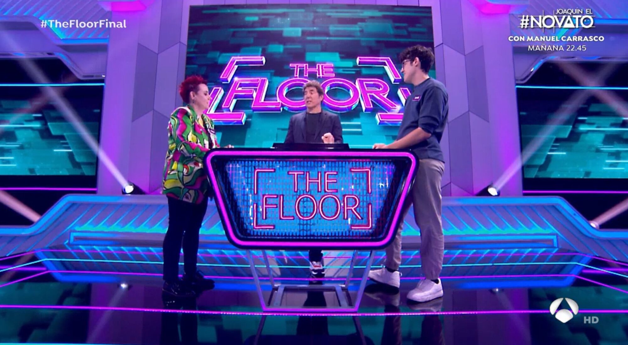 Mireia y Daniel protagonizan el último duelo de 'The Floor'