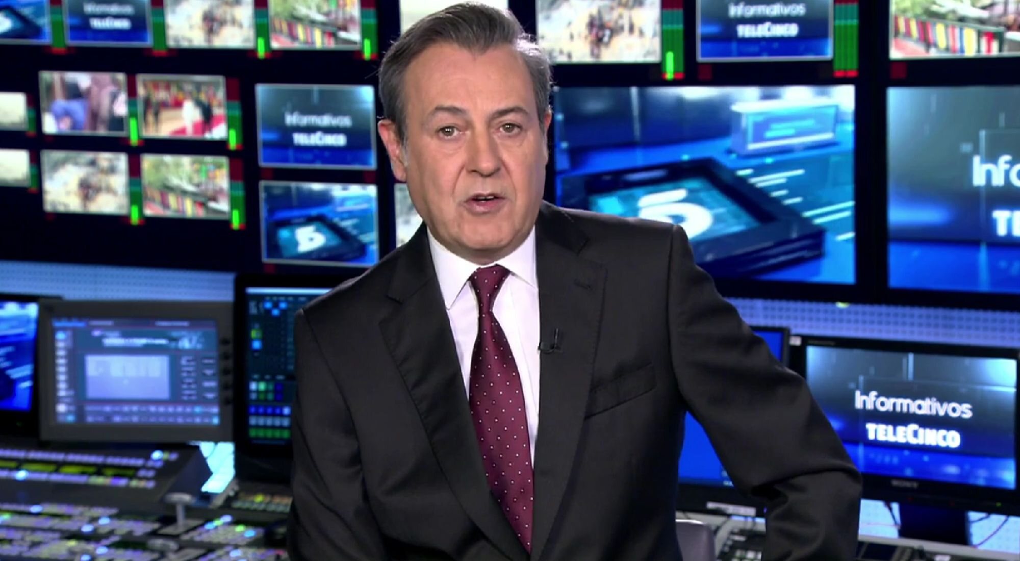 José Ribagorda en 'Informativos Telecinco'