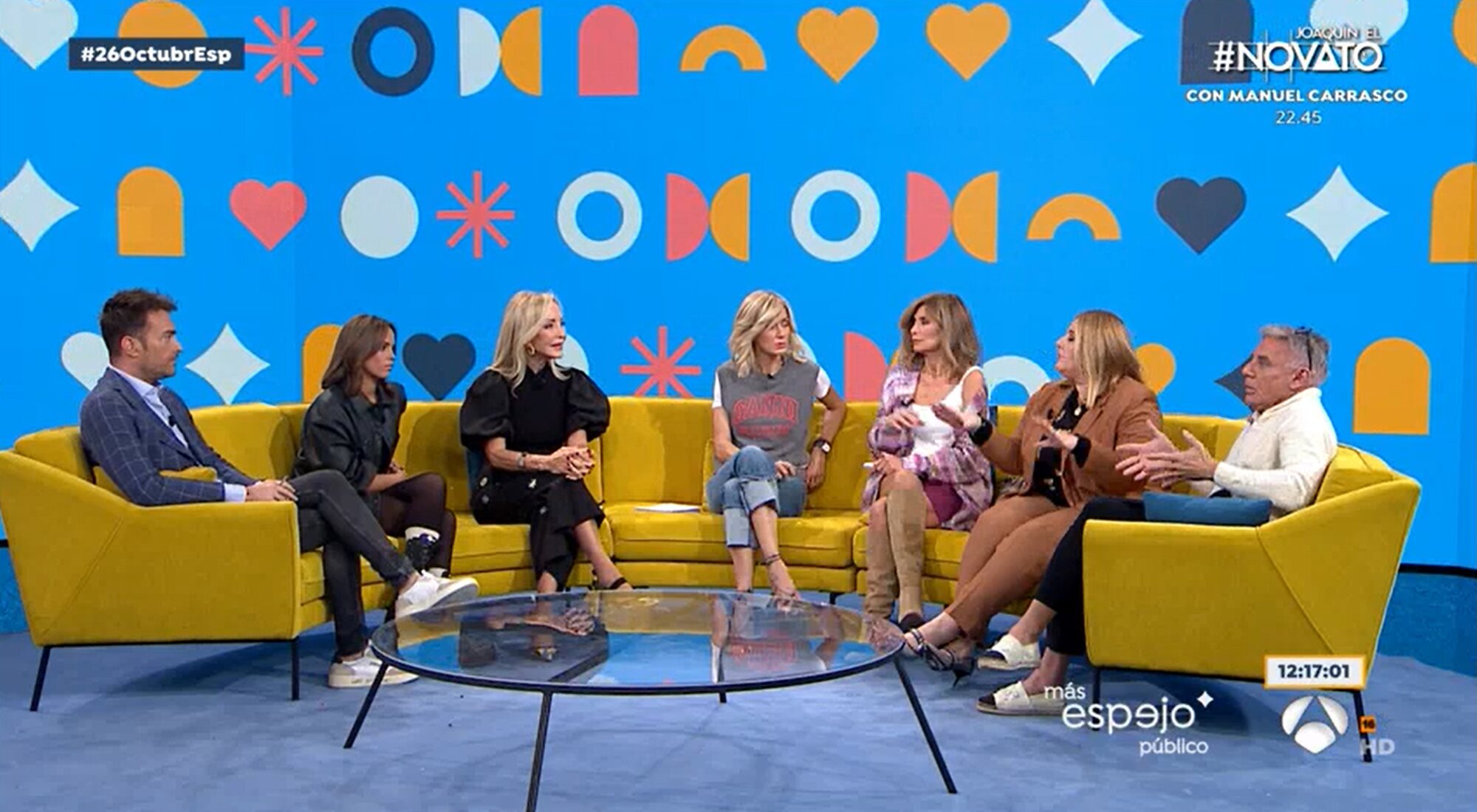 El choque entre Carmen Lomana y Pilar Vidal en 'Espejo público'