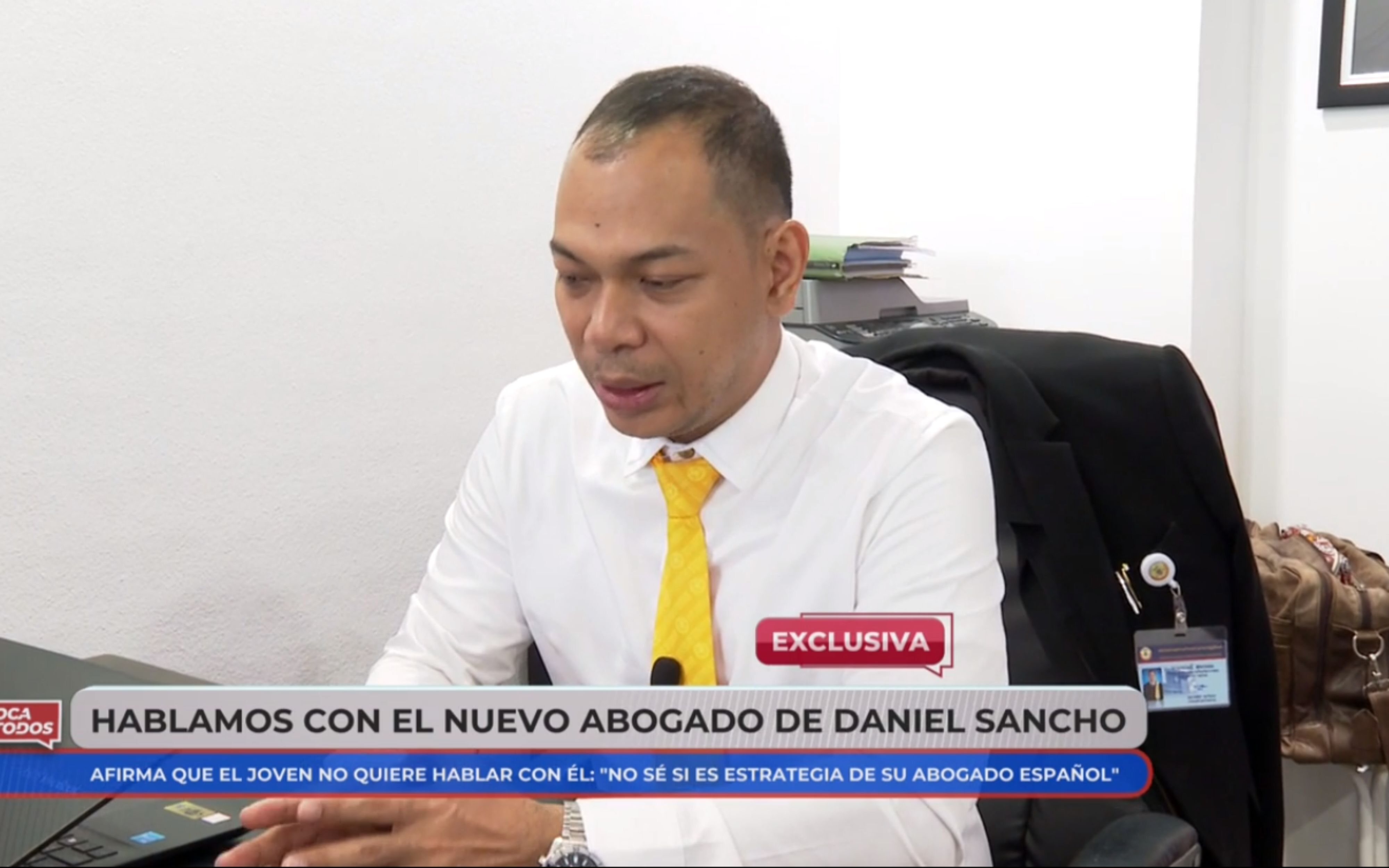 Grit Sudthanom, abogado de Daniel Sancho, en &#39;En boca de todos&#39;