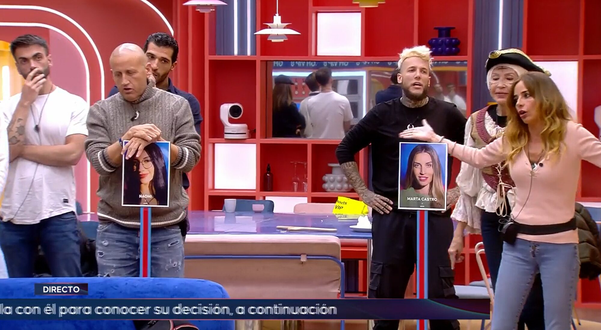 Tensión entre Guillermo, Carmen, Álex y Laura en los posicionamientos de 'GH VIP: Última hora'