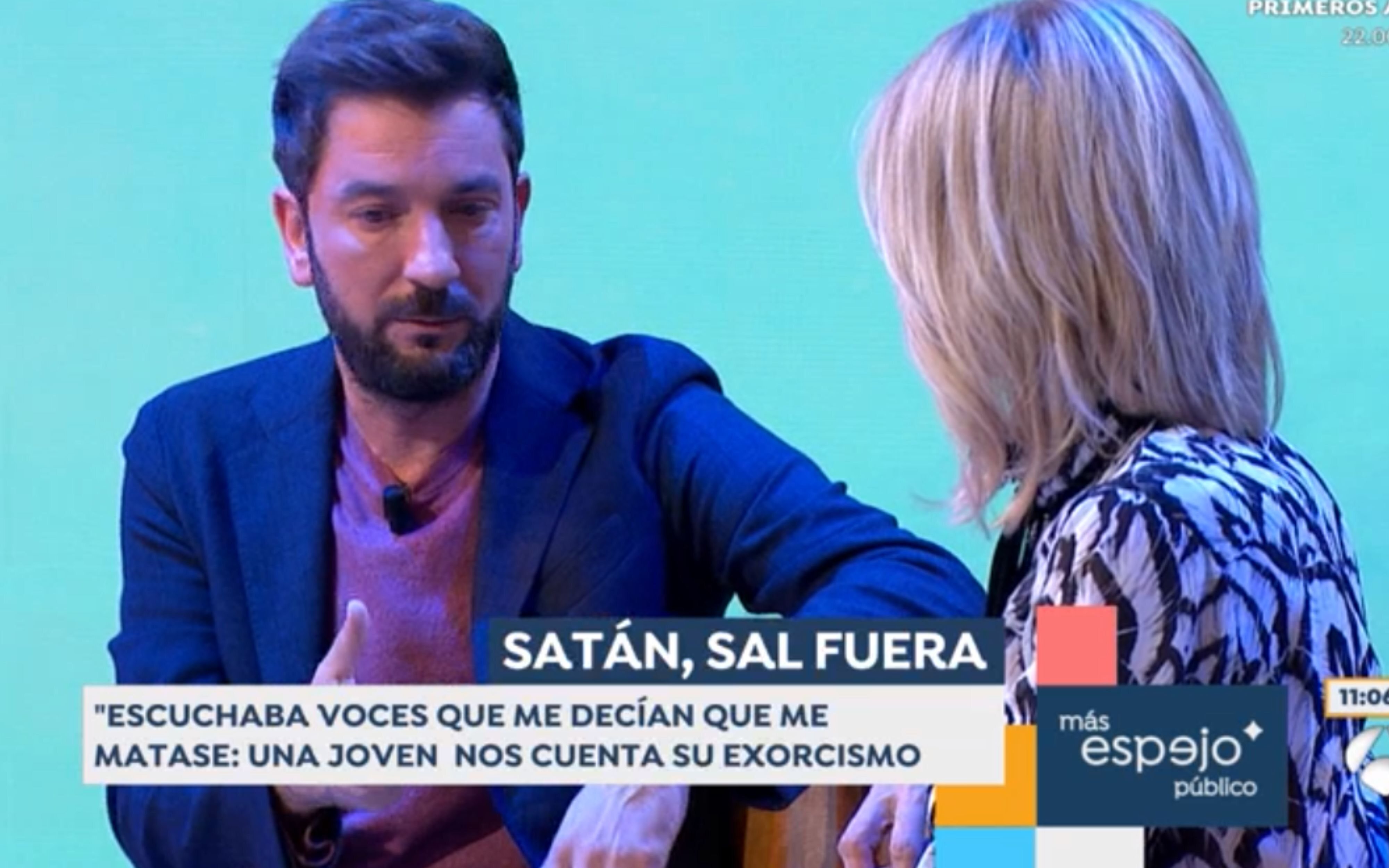 Diego Revuelta junto a Susanna Griso en 'Espejo público'