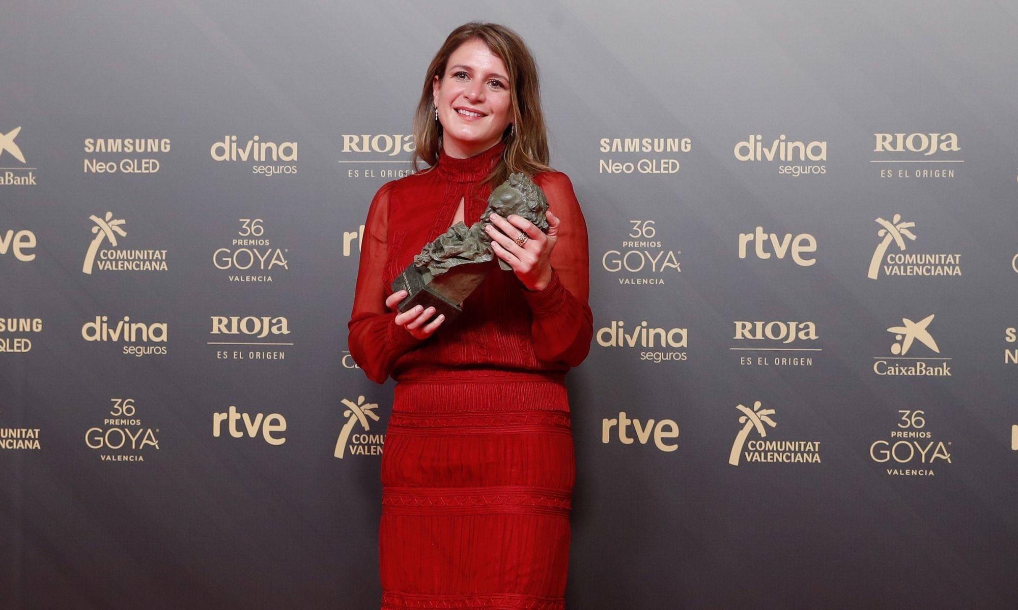 Clara Roquet durante los Premios Goya 2022