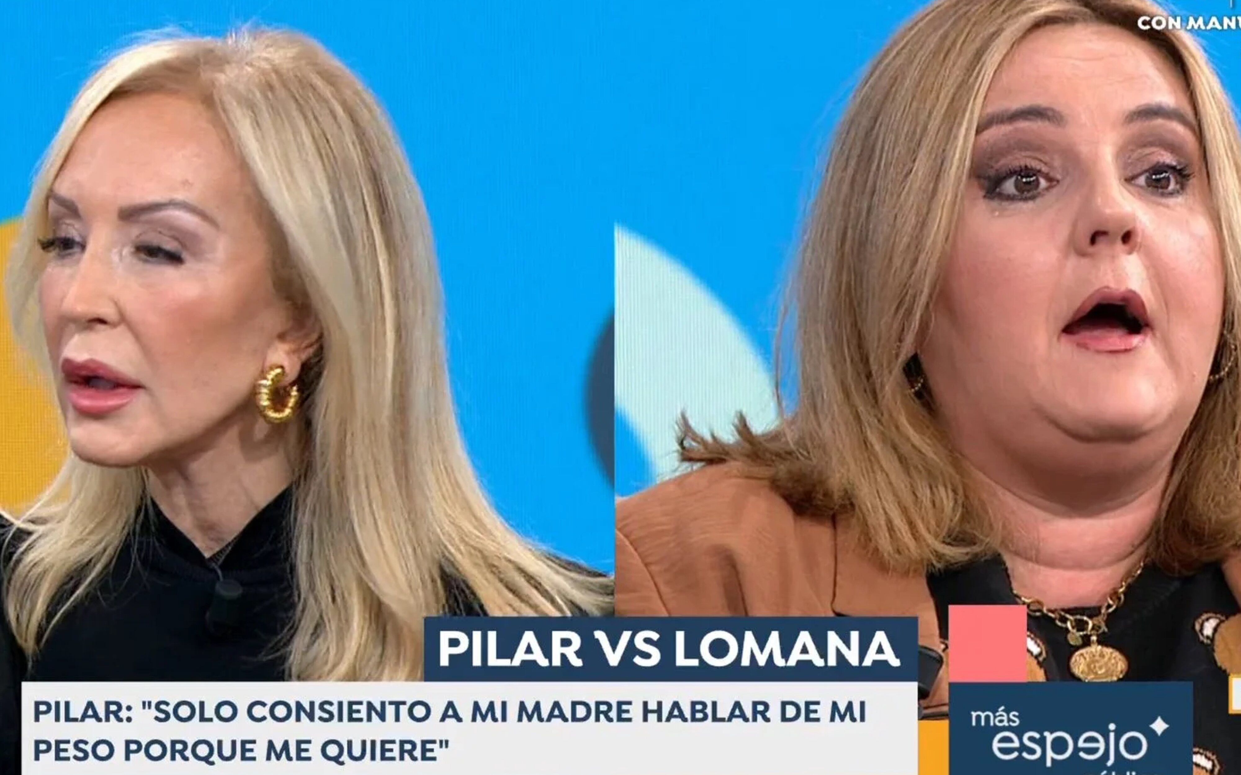 Carmen Lomana y Pilar Vidal