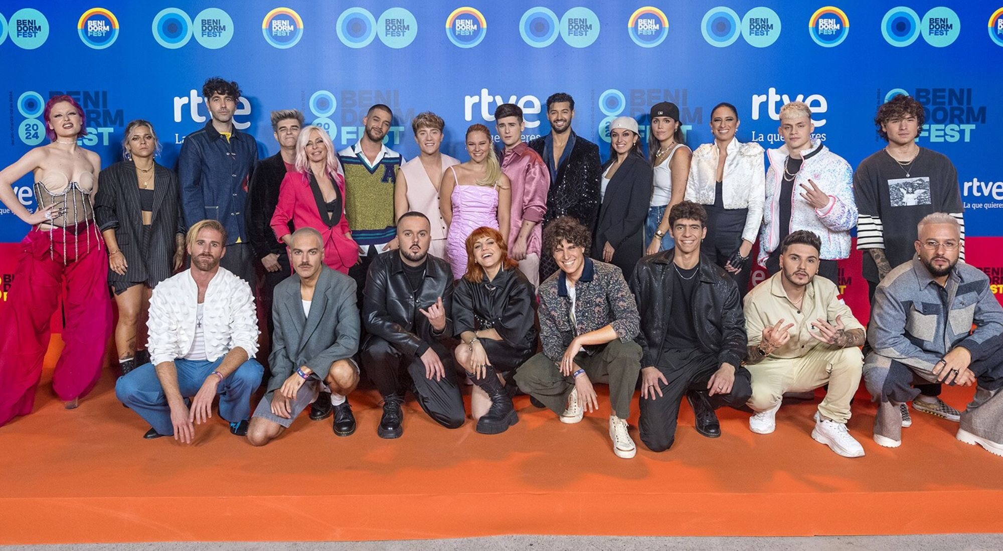 Los participantes del Benidorm Fest 2024