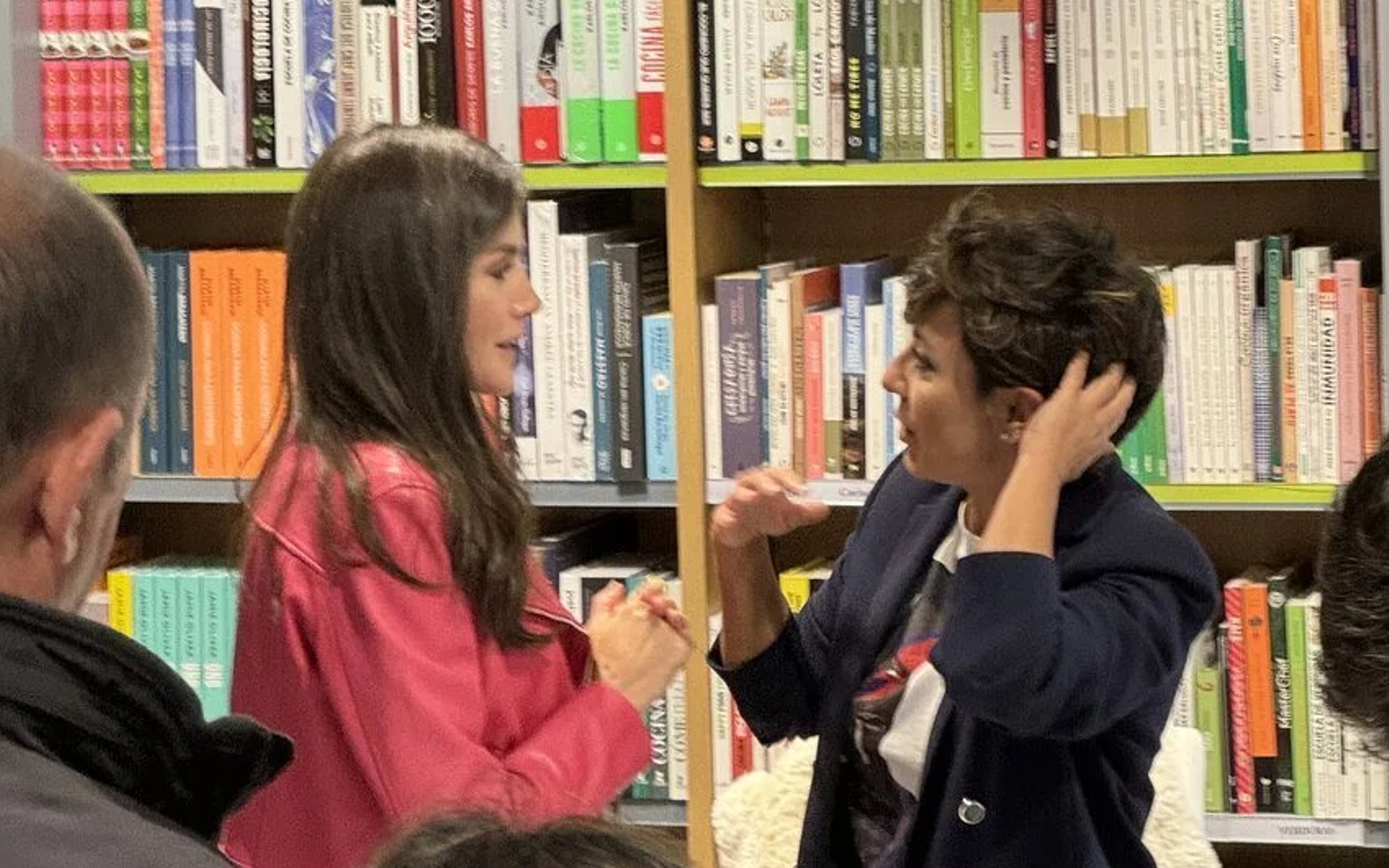 La reina Letizia y Sonsoles Ónega