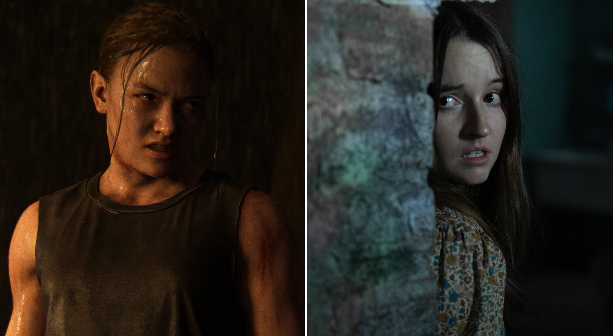 Abby en "The Last of Us Parte II" y Kaitlyn Dever