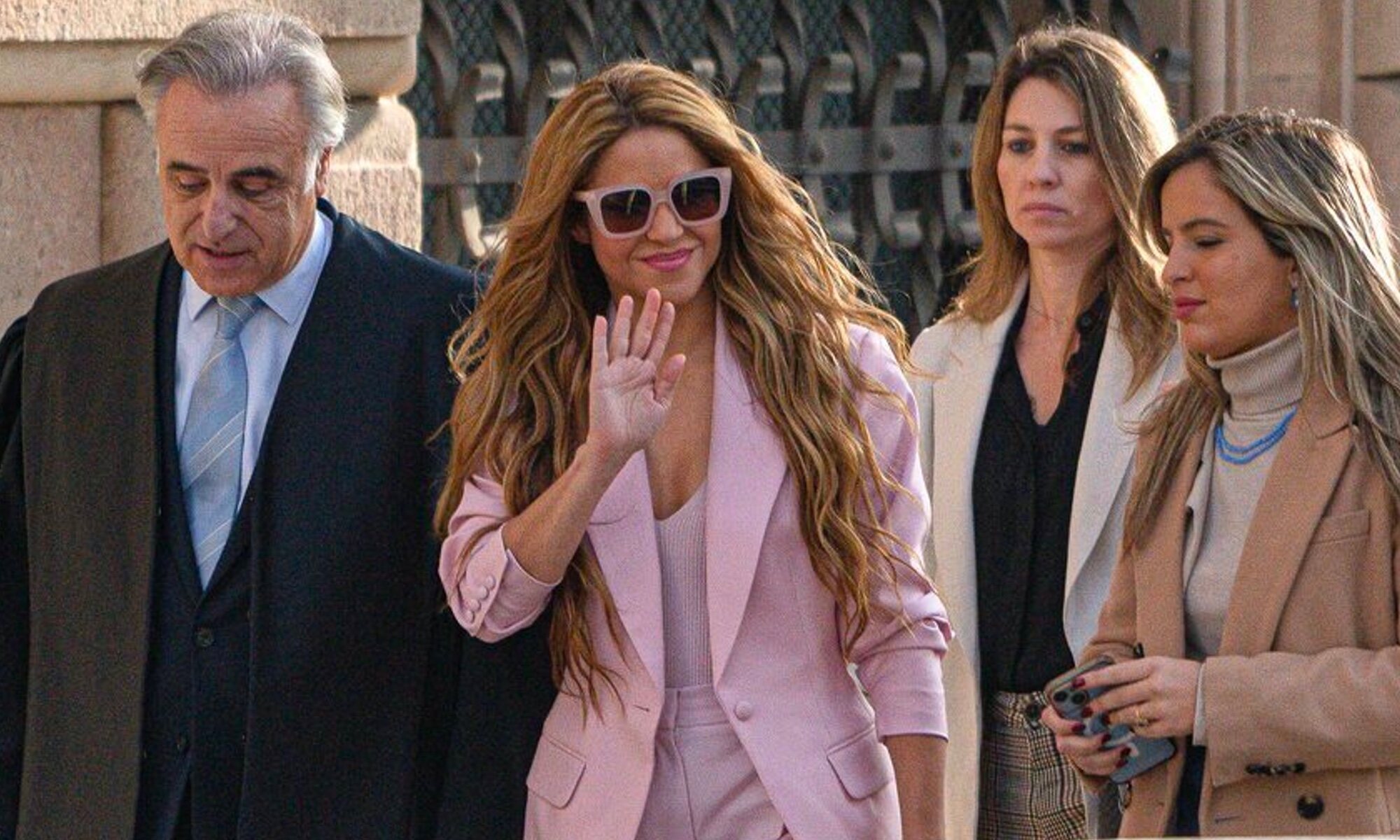 Shakira, a la llegada del juicio
