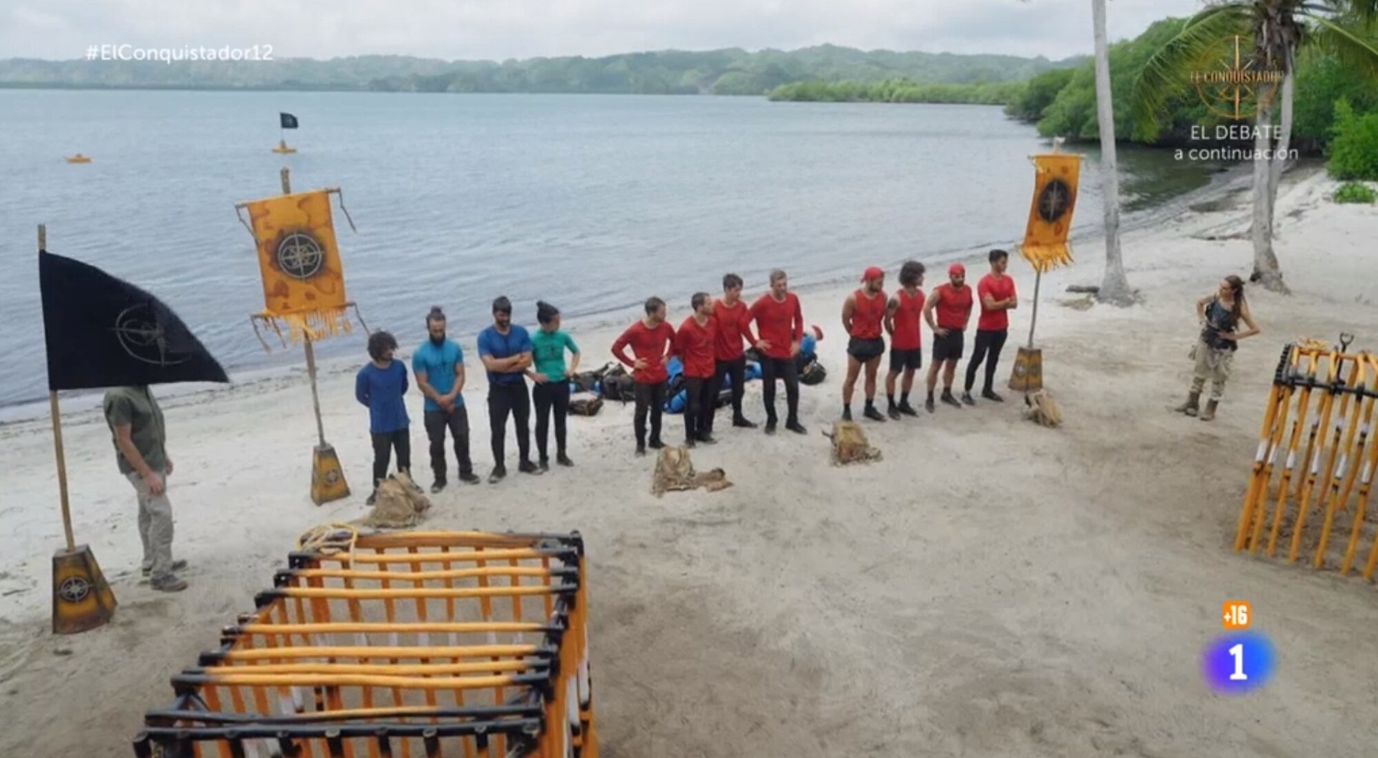 Los concursantes de &#39;El conquistador&#39; en el programa 12