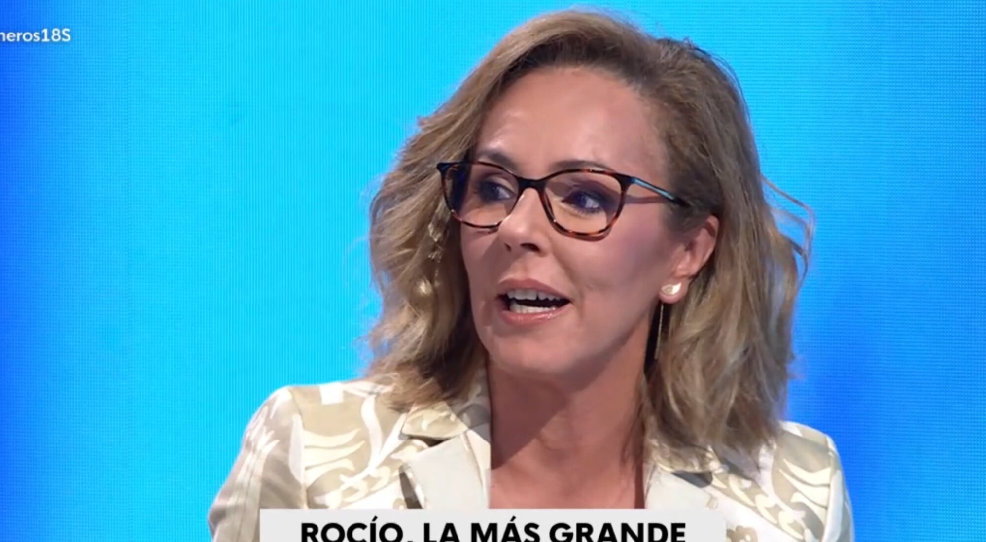 Rocío Carrasco en 'Mañaneros'