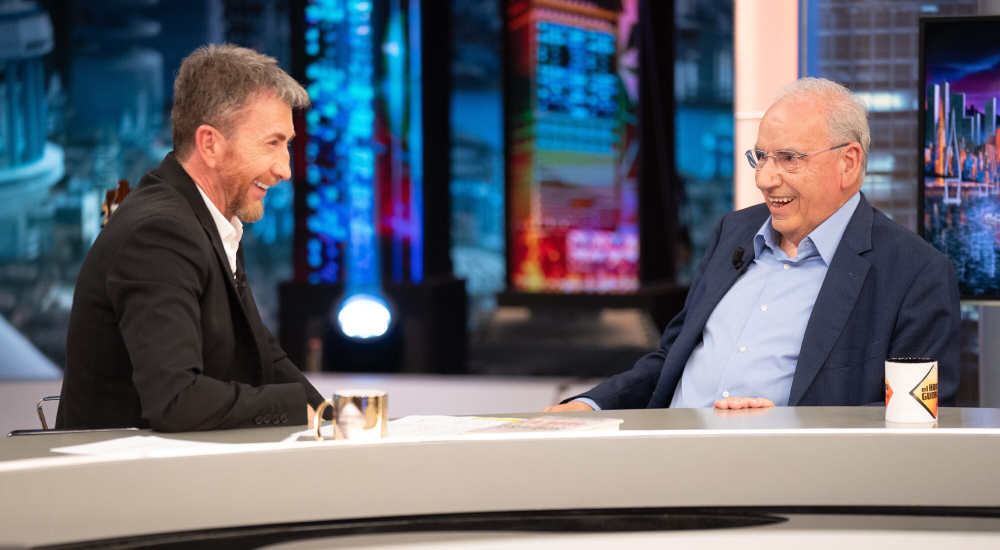 Pablo Motos y Alfonso Guerra en 'El hormiguero'