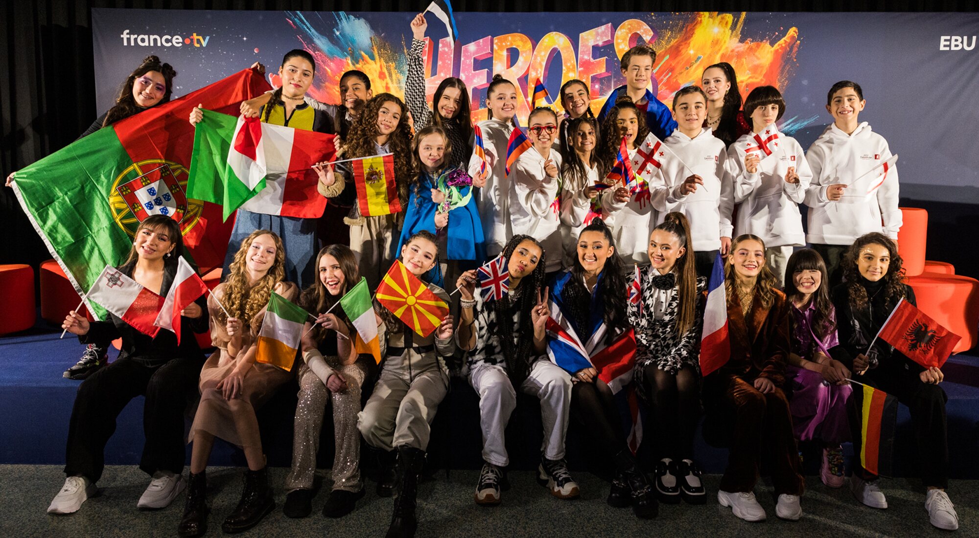 Representantes de Eurovisión Junior