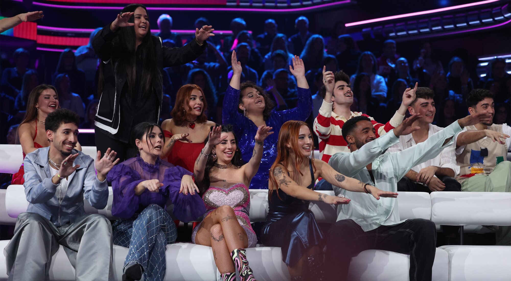 Los concursantes de &#39;OT 2023&#39; en la primera posgala