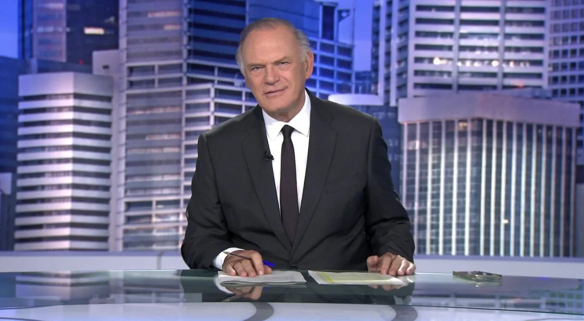 Pedro Piqueras en &#39;Informativos Telecinco&#39;