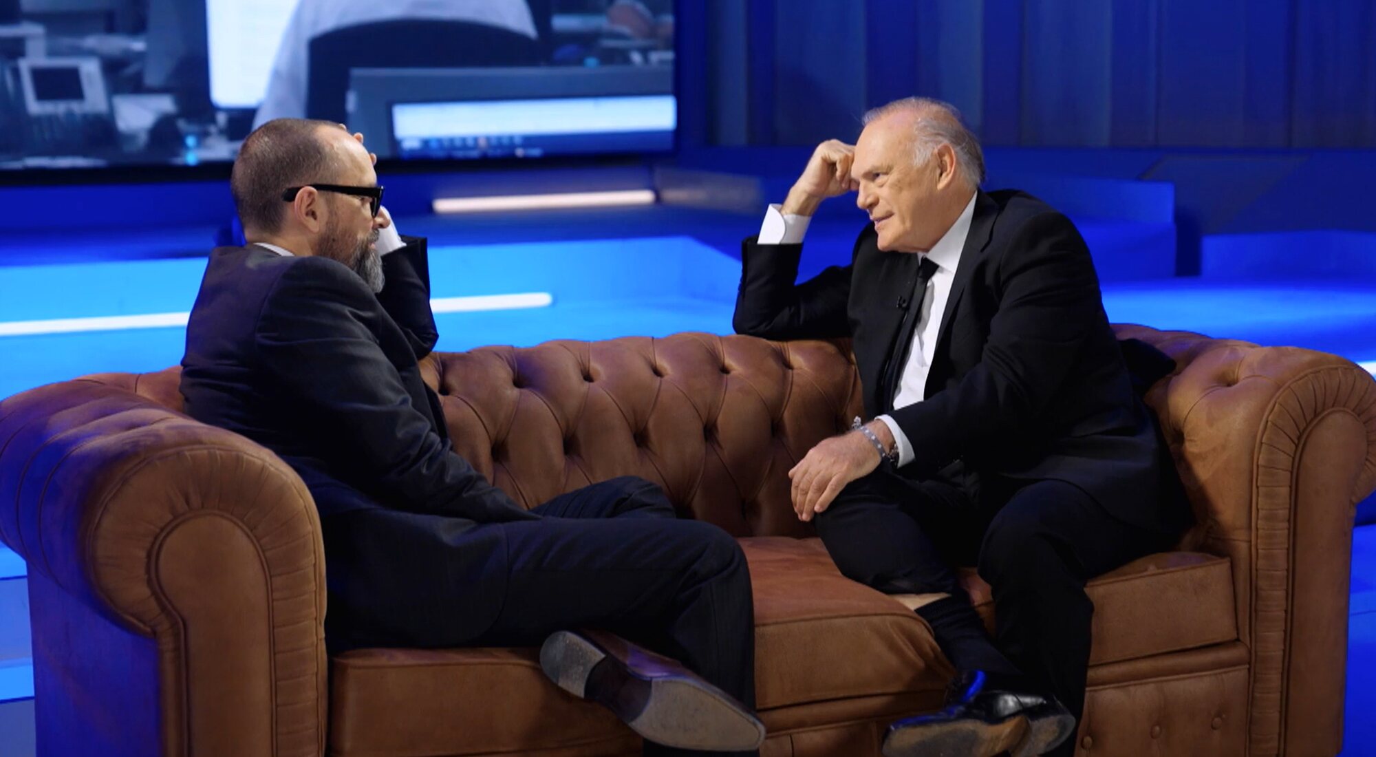 Risto Mejide entrevista a Pedro Piqueras en &#39;Viajando con Chester&#39;