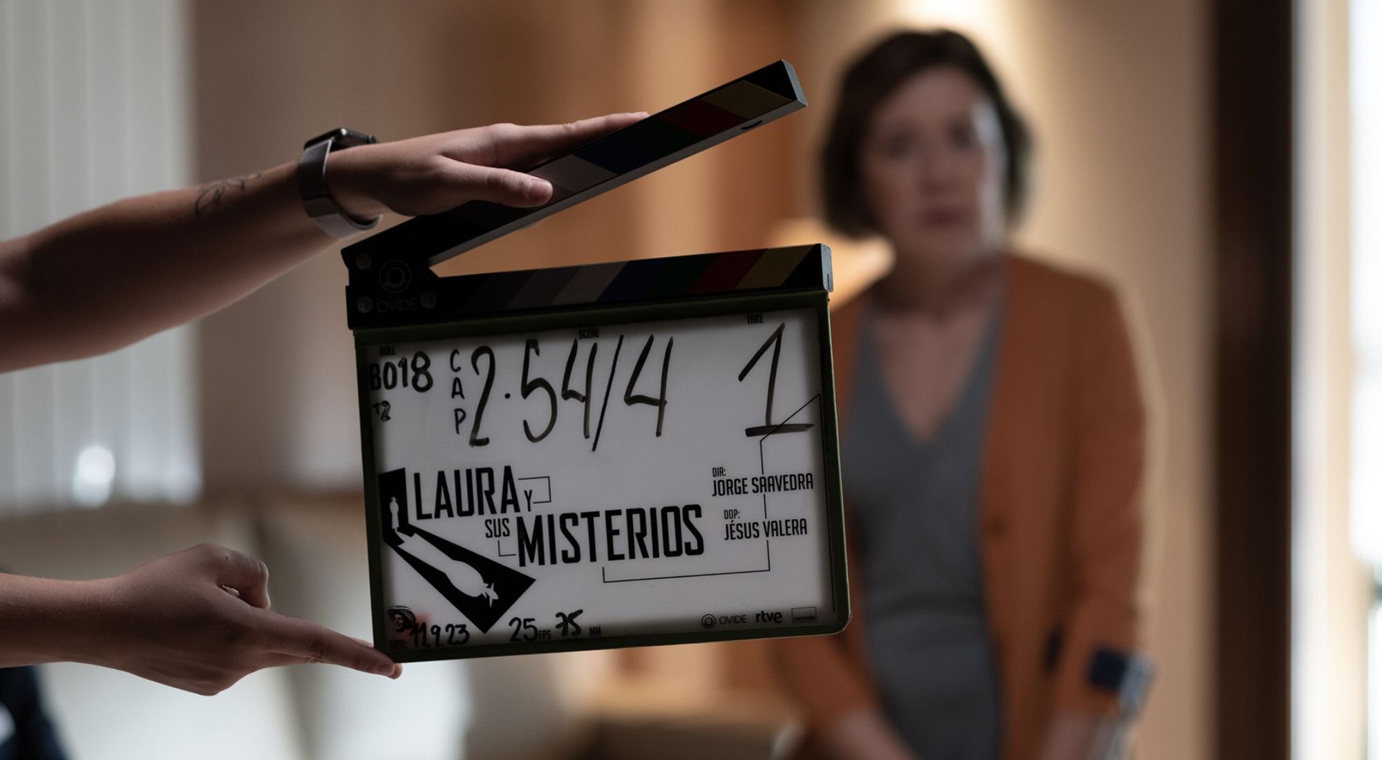 Rodaje de las tv movies de 'Los misterios de Laura'