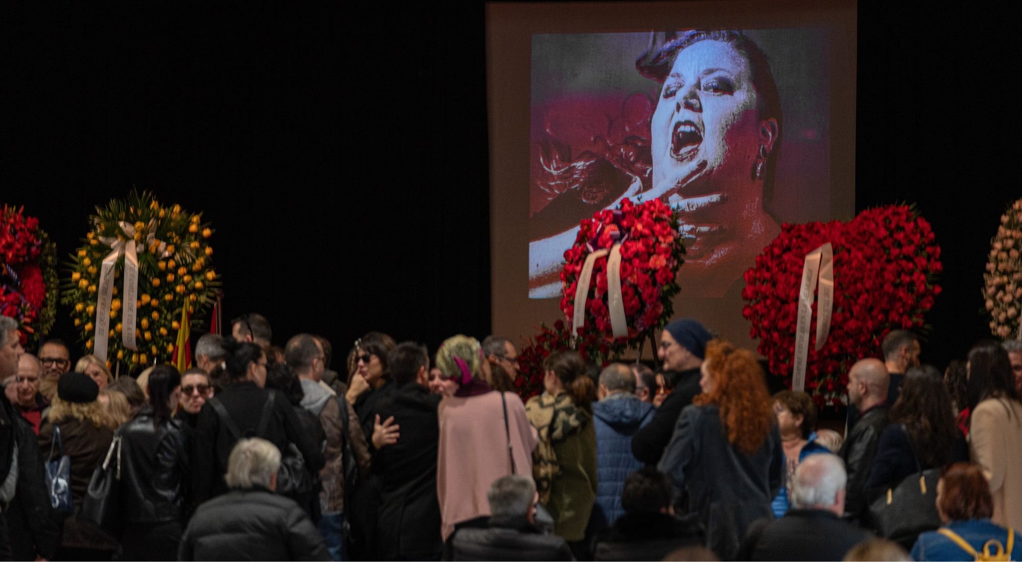 Velatorio de Itziar Castro