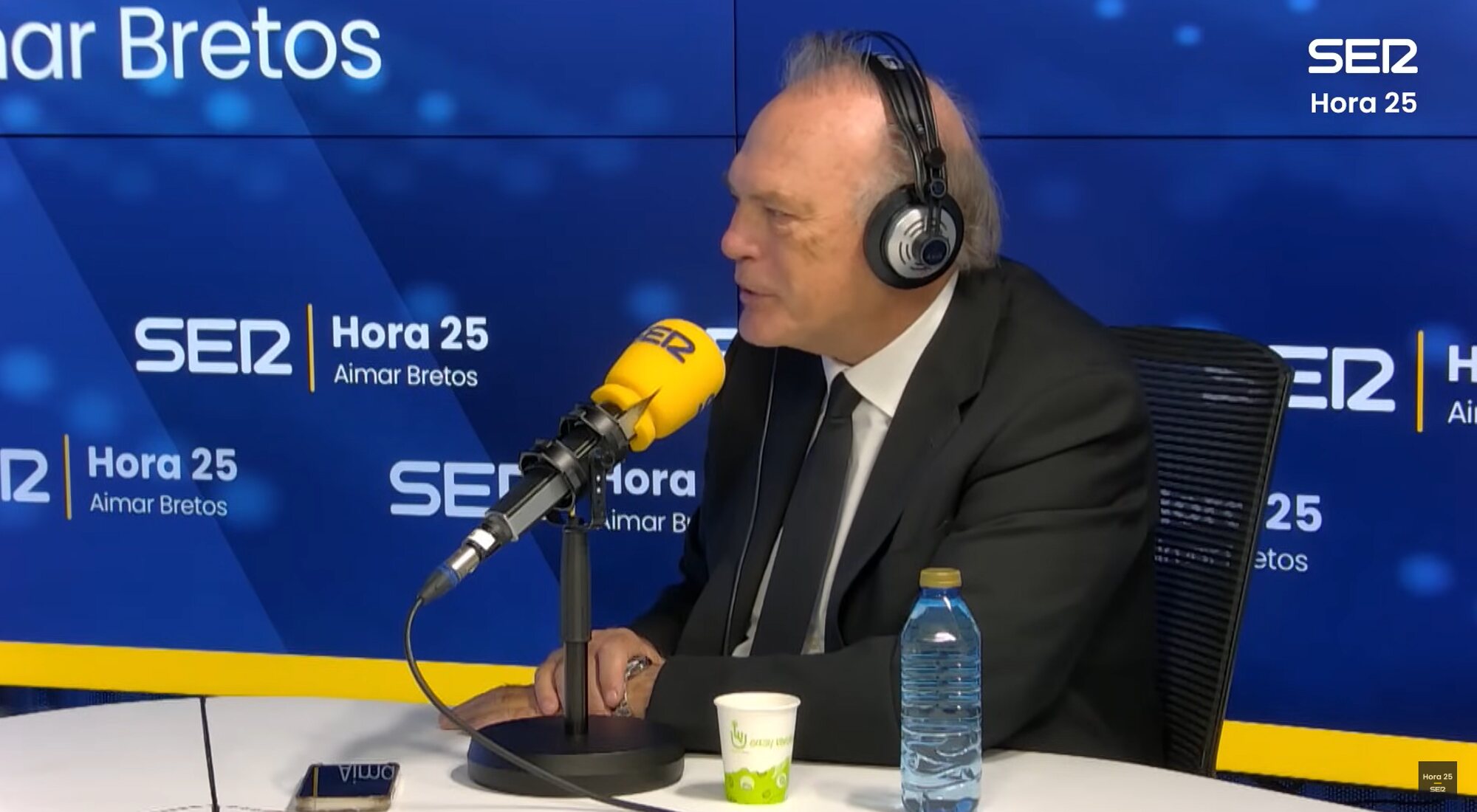 Pedro Piqueras en "Hora 25"