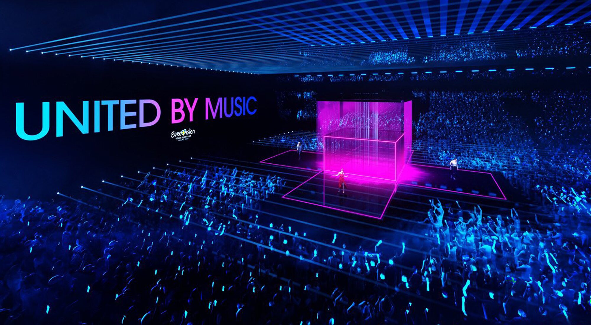 Imagen del escenario del Festival de Eurovisión 2024