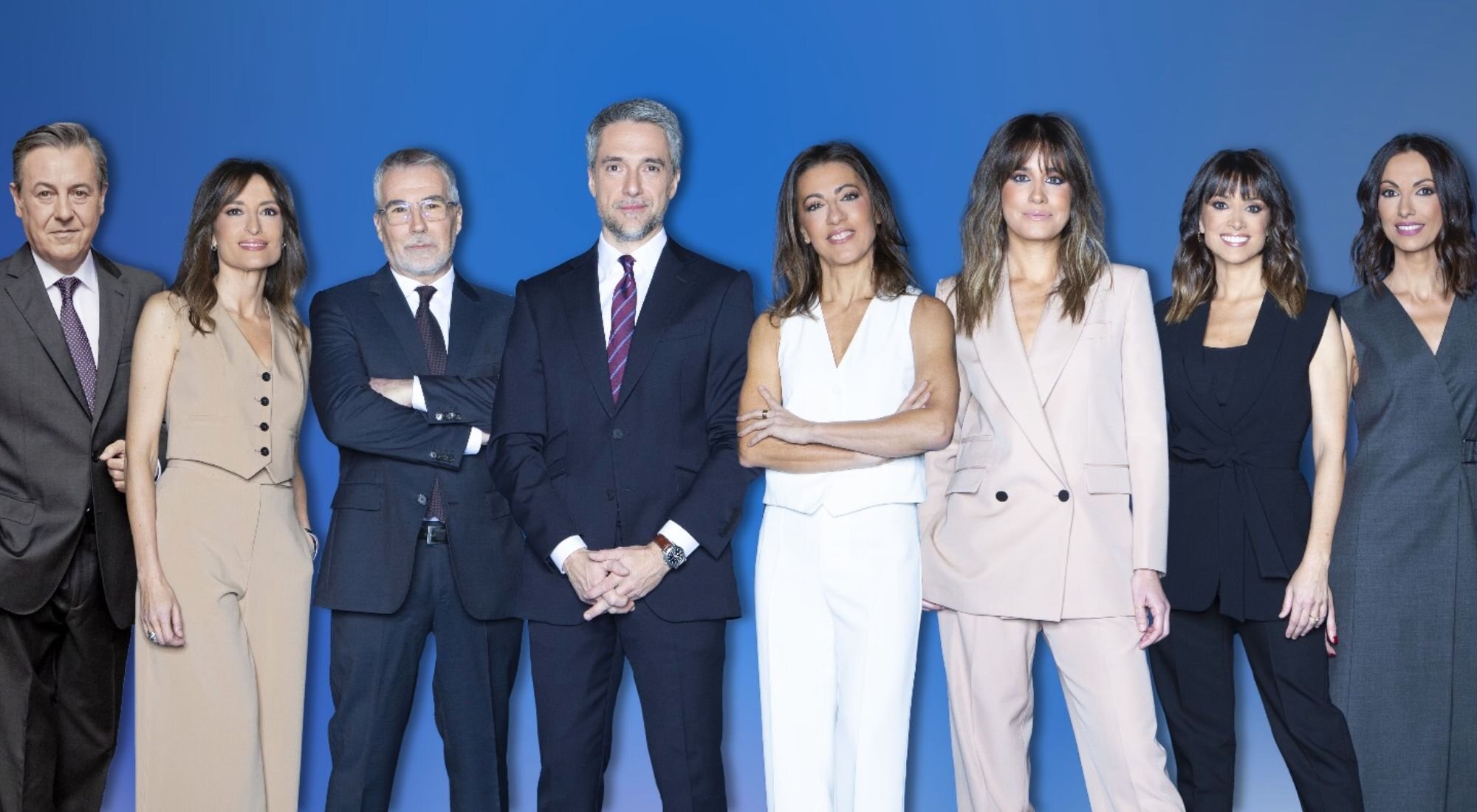 Equipo de presentadores de 'Informativos Telecinco'