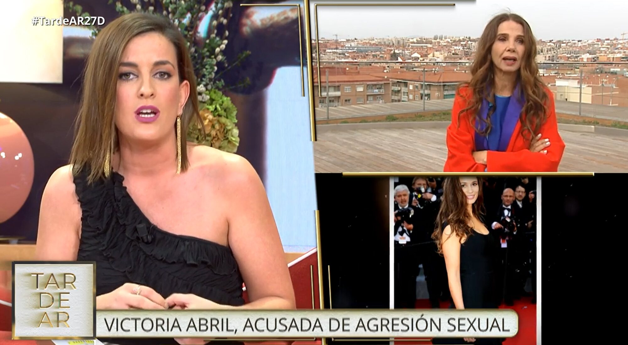 Leticia Requejo desvela su conversación con Victoria Abril en 'TardeAR'