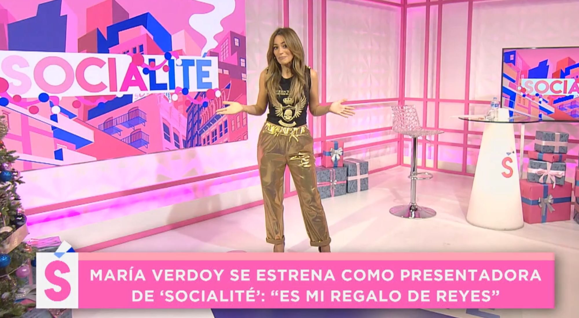 María Verdoy presentando 'Socialité'