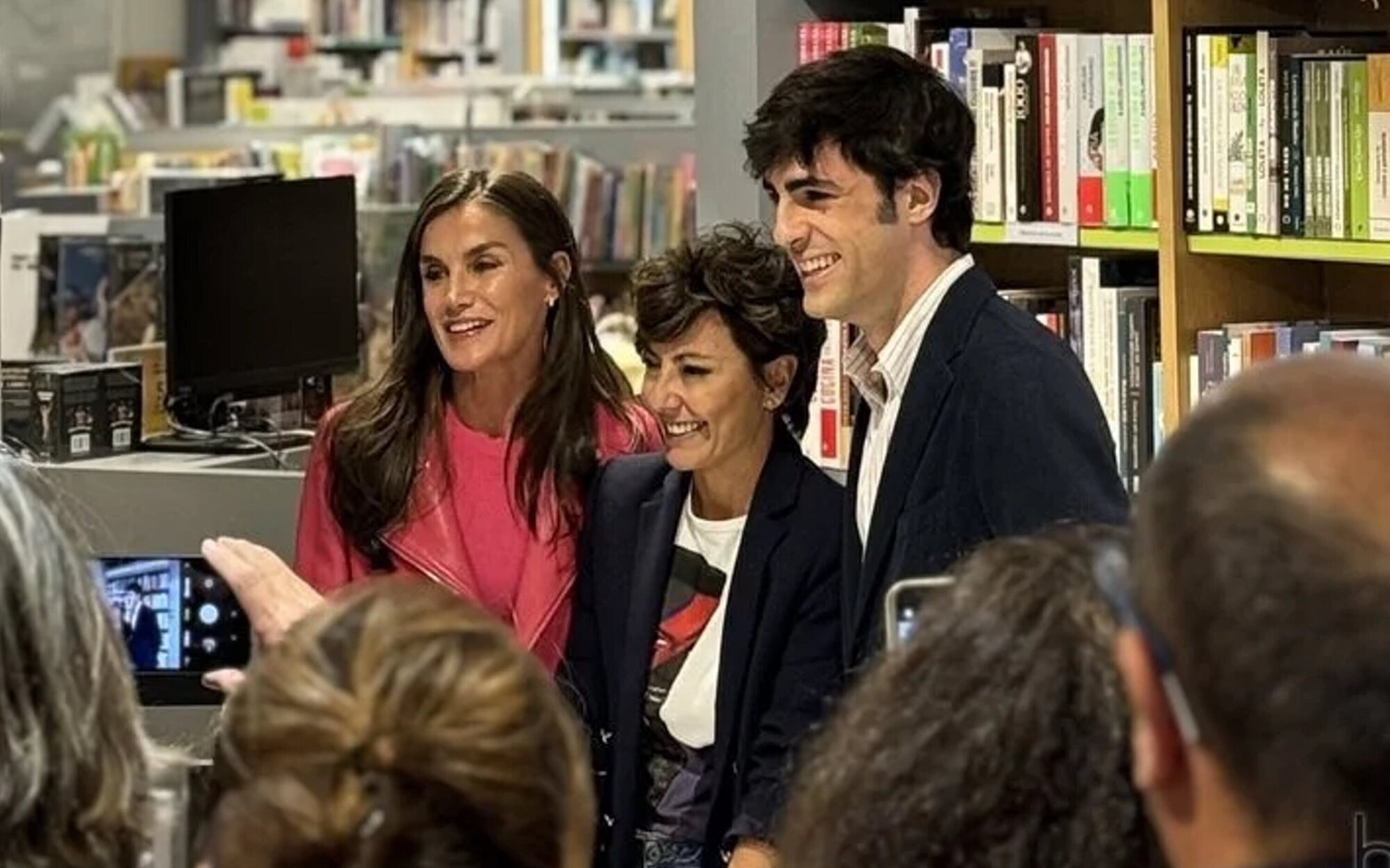 La visita de Letizia Ortiz