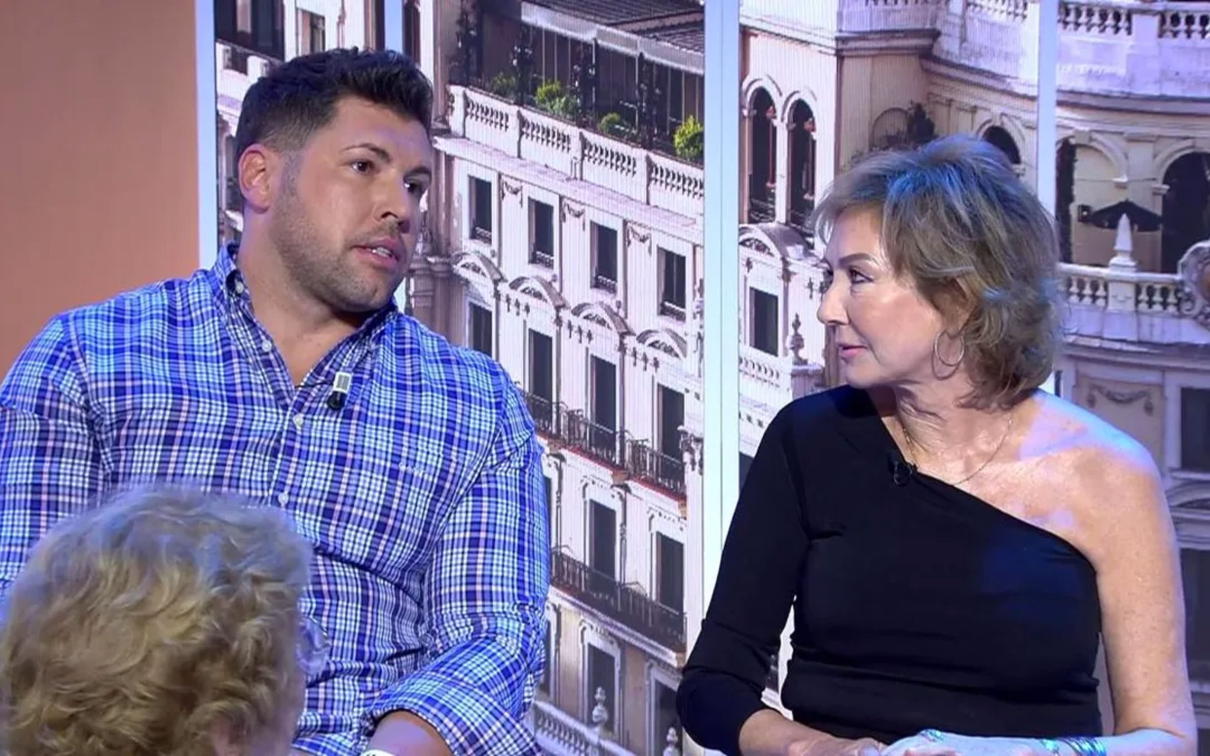 Ana Rosa Quintana junto a Kike Quintana en 'TardeAR'