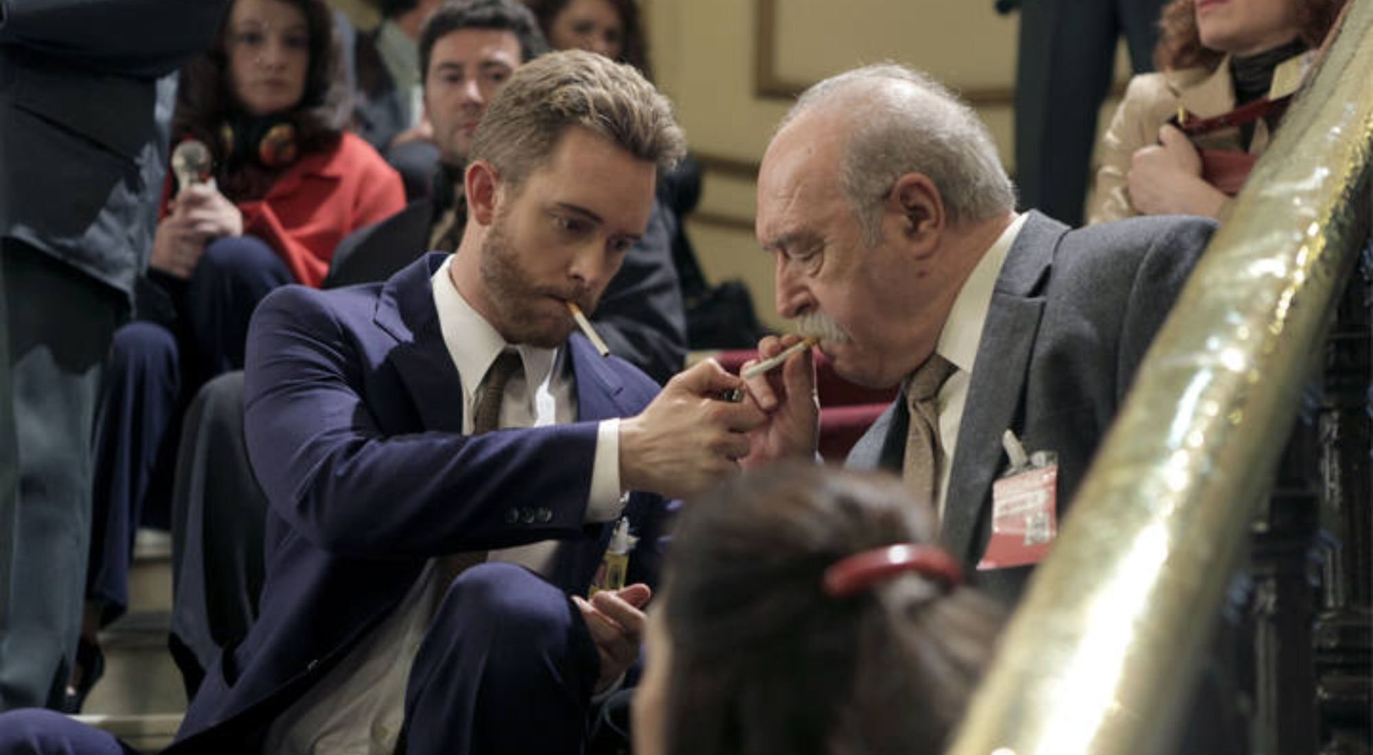 Pablo Rivero y Juli Mira en 'Cuéntame'