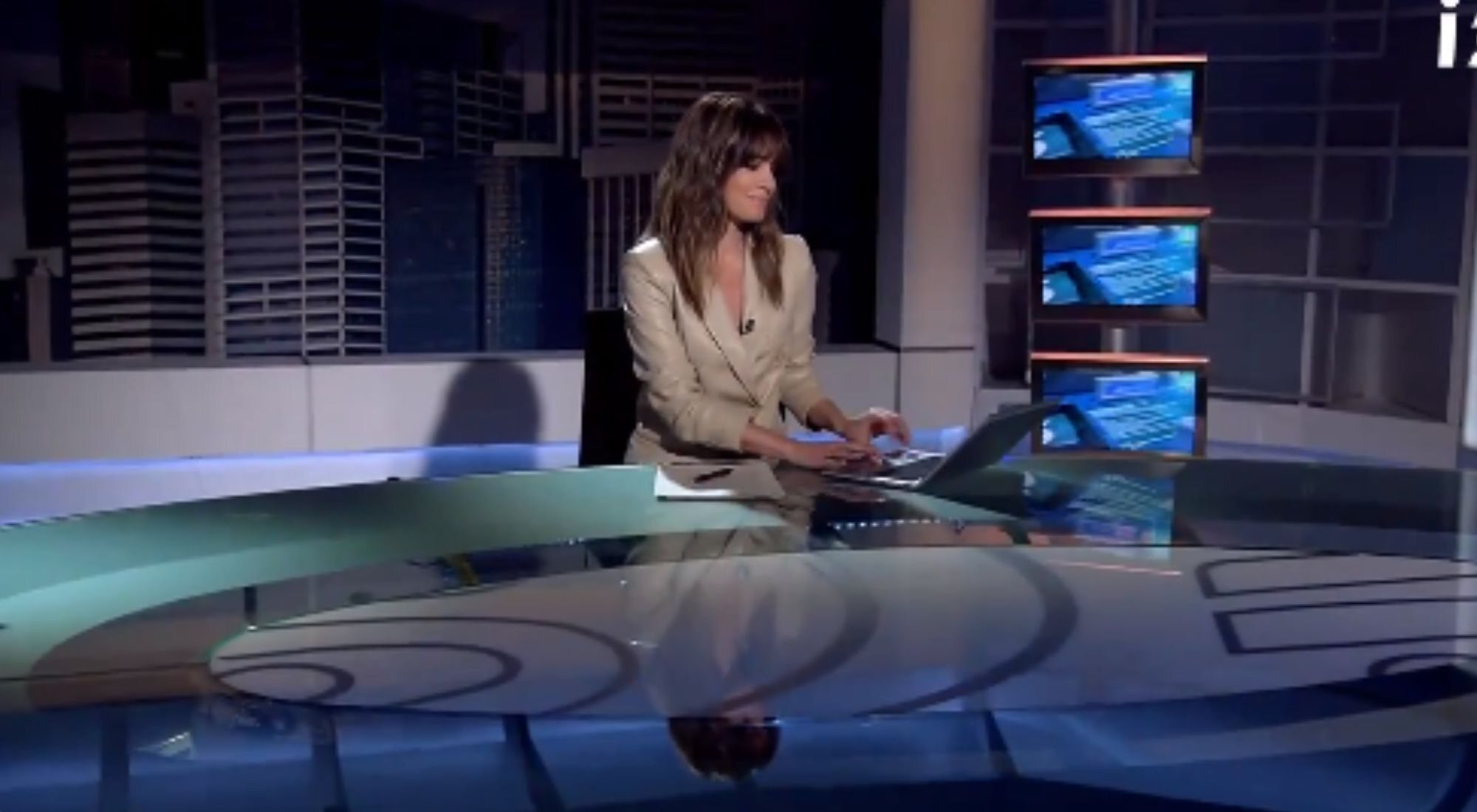 Isabel Jiménez se despide del plató'