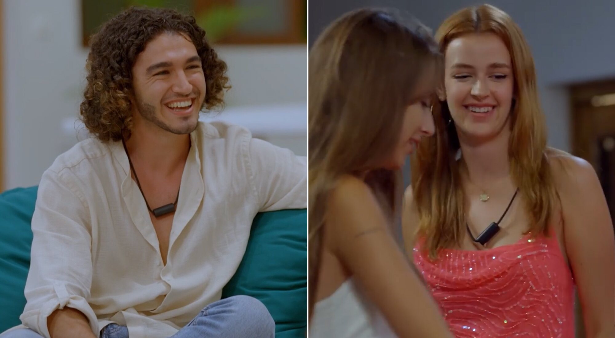 Adrián y Mariona en su primera aparición en 'La isla de las tentaciones 7'