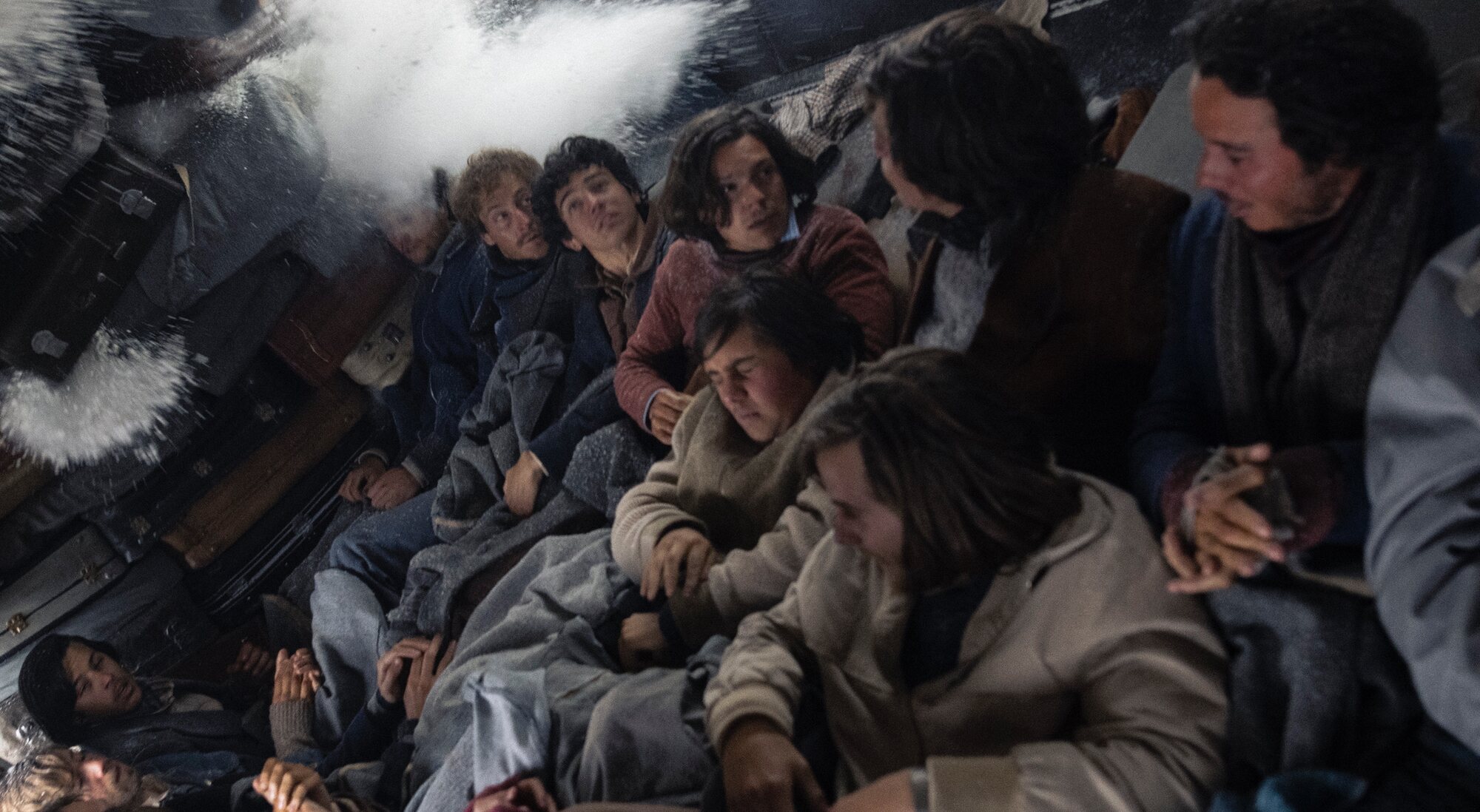 Los supervivientes de 'La sociedad de la nieve'