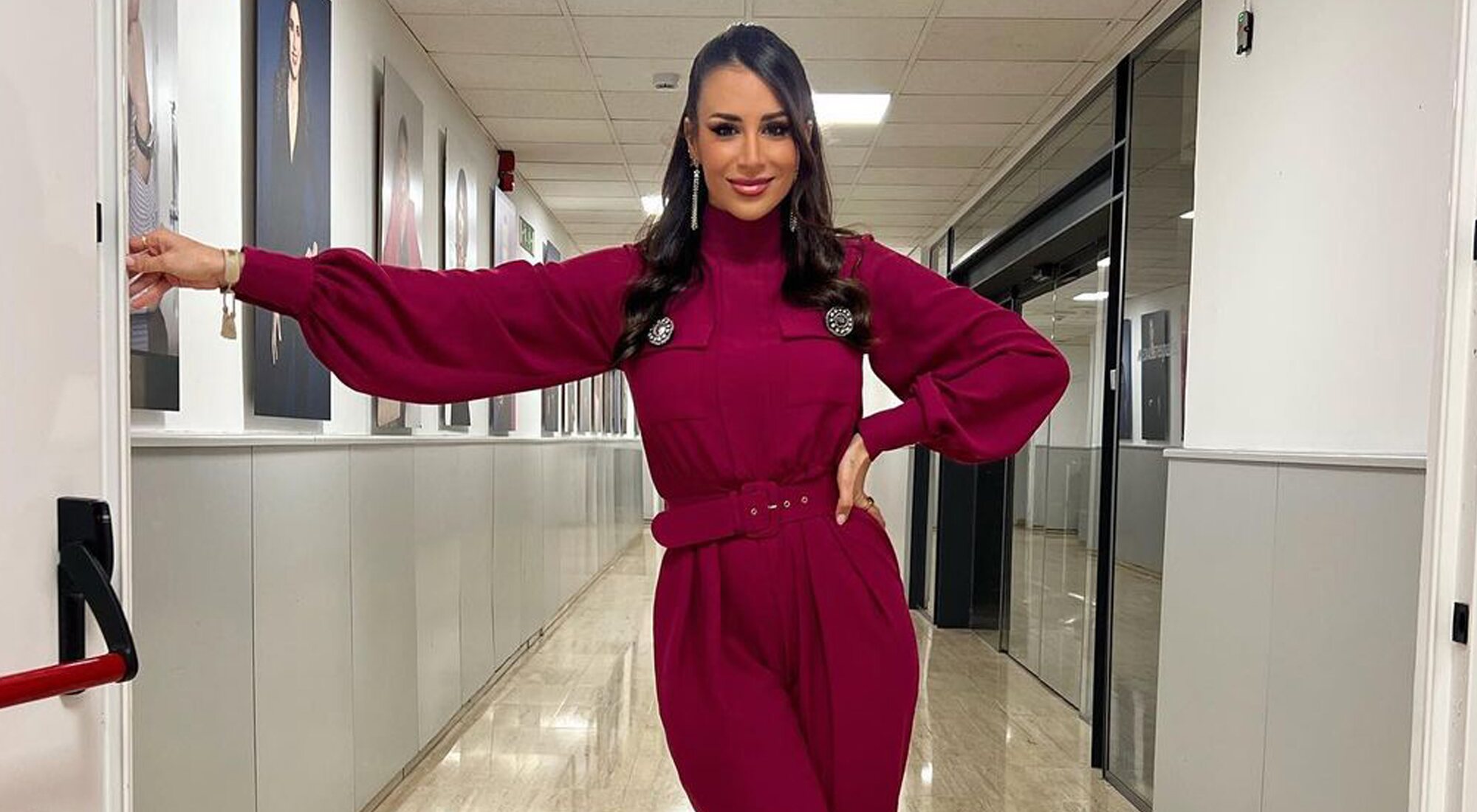 Cristina Porta en una de sus últimas fotografías en Mediaset