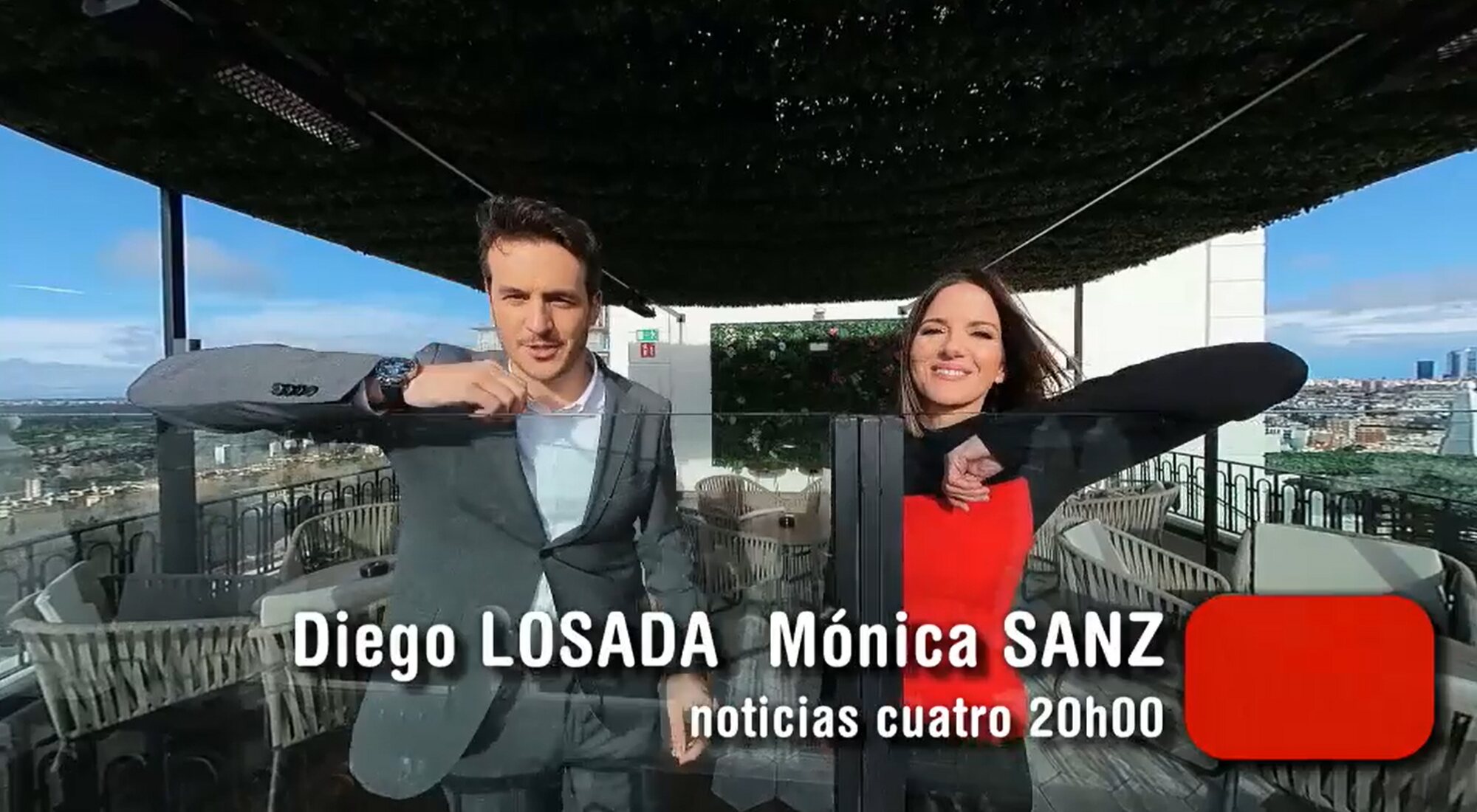 Diego Losada y Mónica Sanz estarán al frente de 'Noticias Cuatro 2'