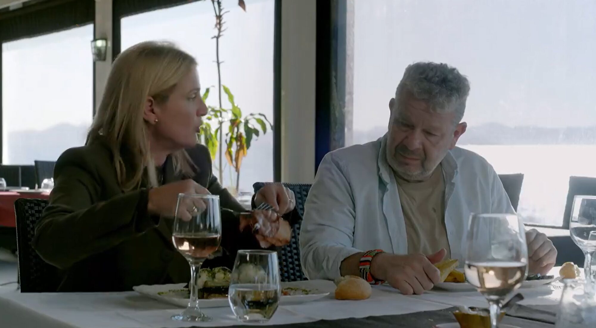 Alberto Chicote junto a una de las competidoras de &#39;Batalla de restaurantes&#39;