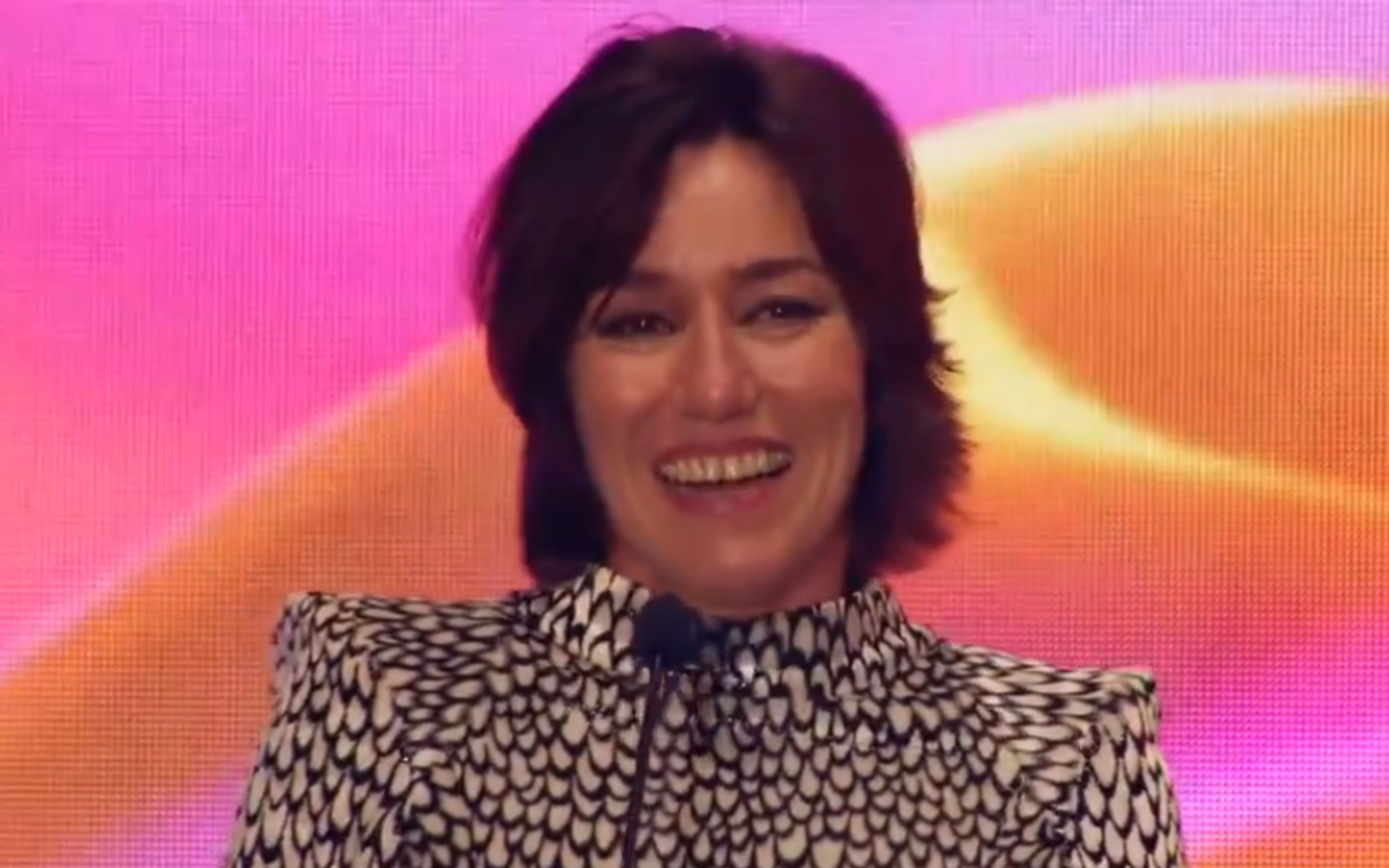 Lola Dueñas tras ser premiada como mejor actriz protagonista de una serie en los Premios Feroz 2024