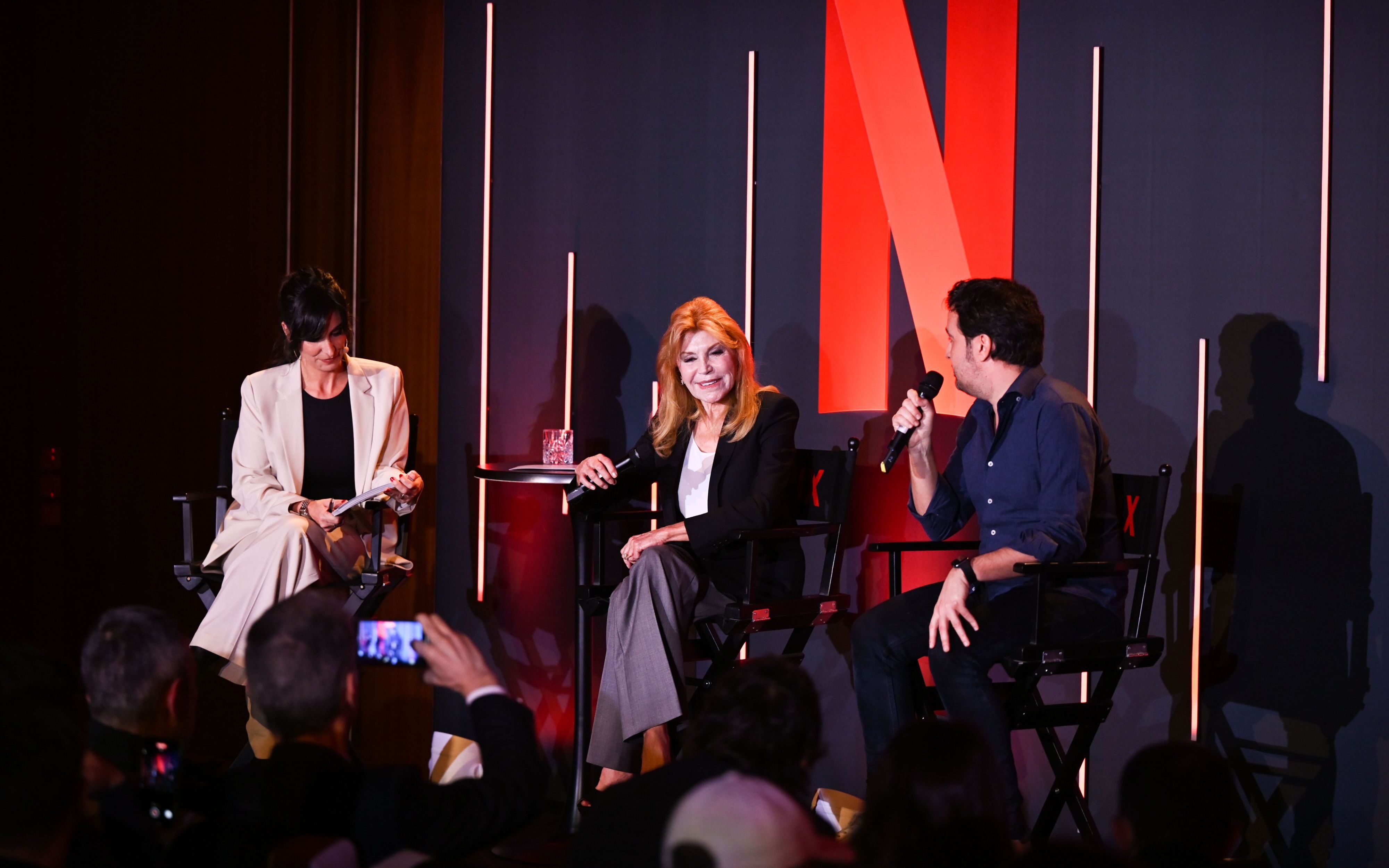 Tita Cervera durante la presentación de contenidos de Netflix España