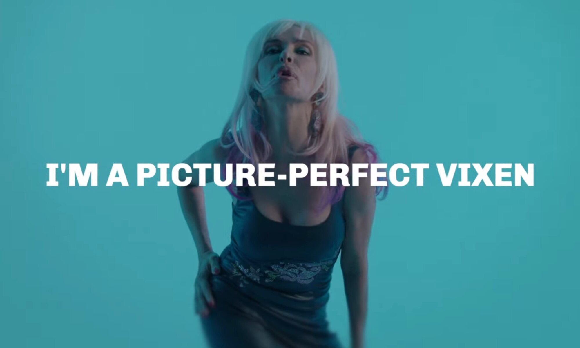 Nebulossa en la parte de &quot;soy una zorra de postal&quot;