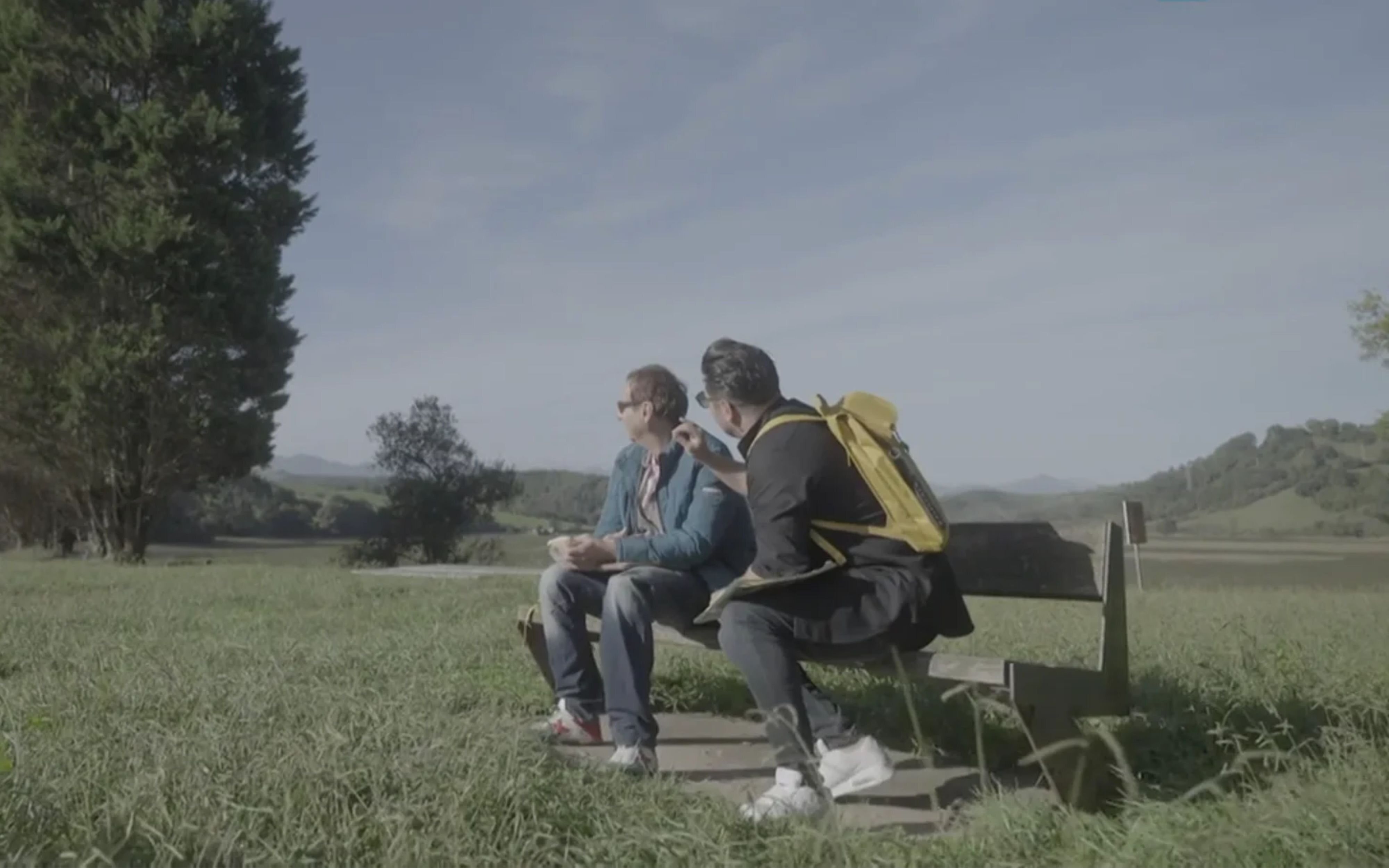Albert Espinosa con David Bustamante en &#39;El camino a casa&#39;