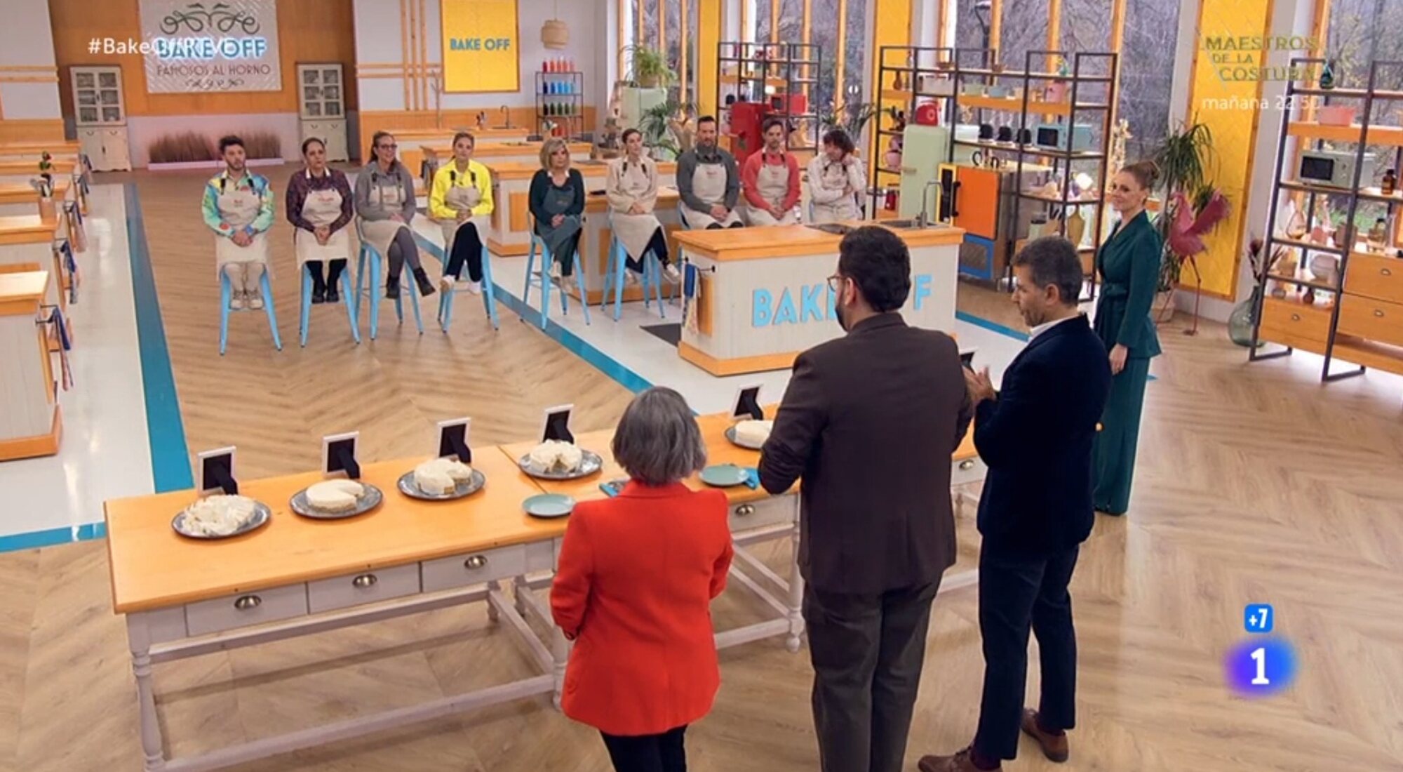 Los concursantes de 'Bake Off: Famosos al horno' en el sexto programa