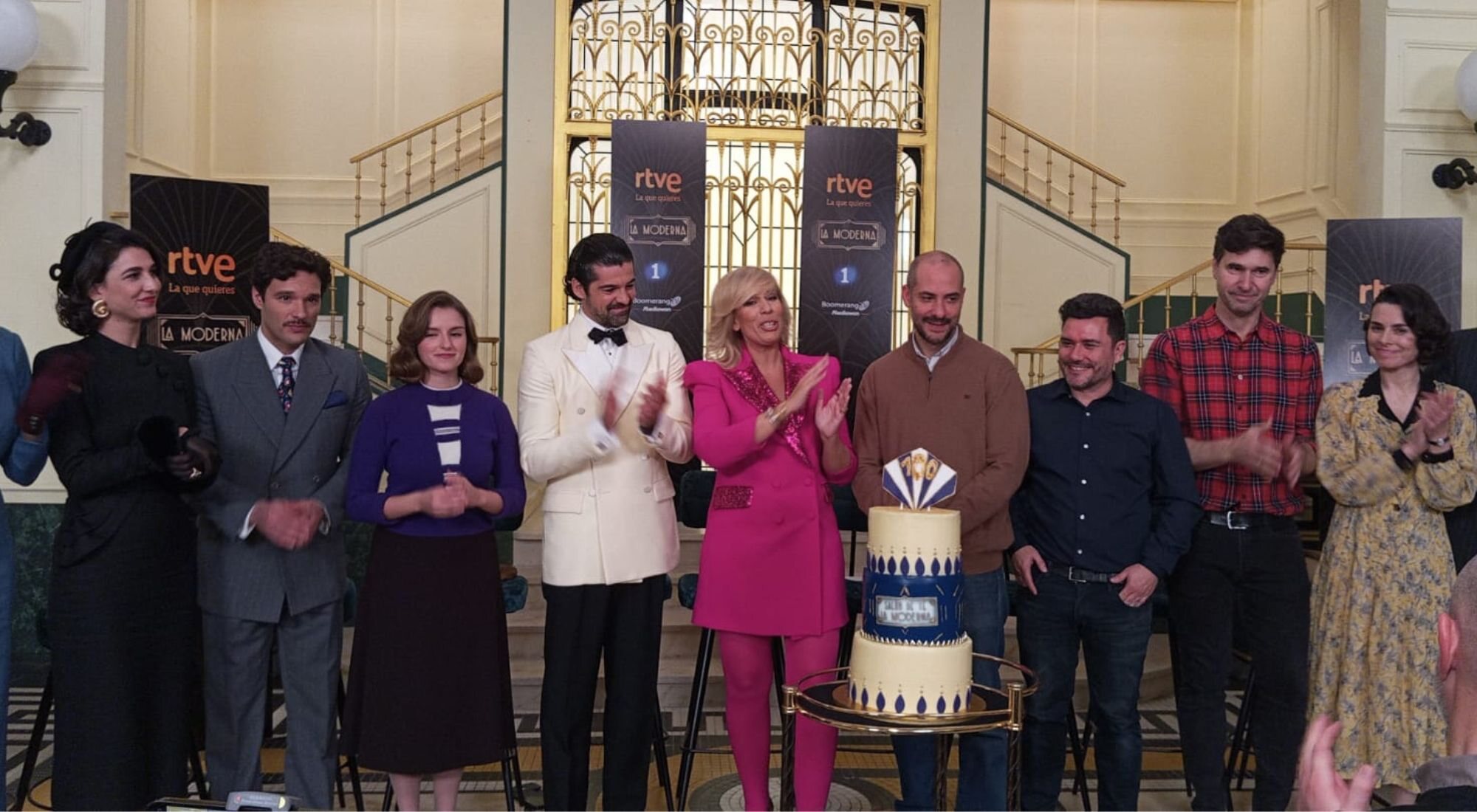 RTVE celebra los 100 capitulos de 'La Moderna'