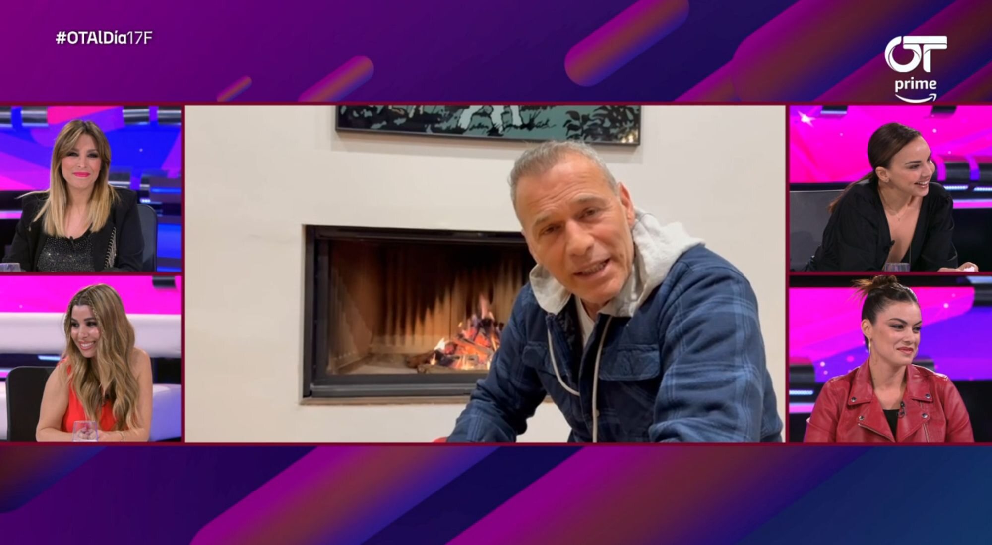 Carlos Lozano, Chenoa y sus compañeras de &#39;OT 1&#39; en &#39;OT al día&#39;